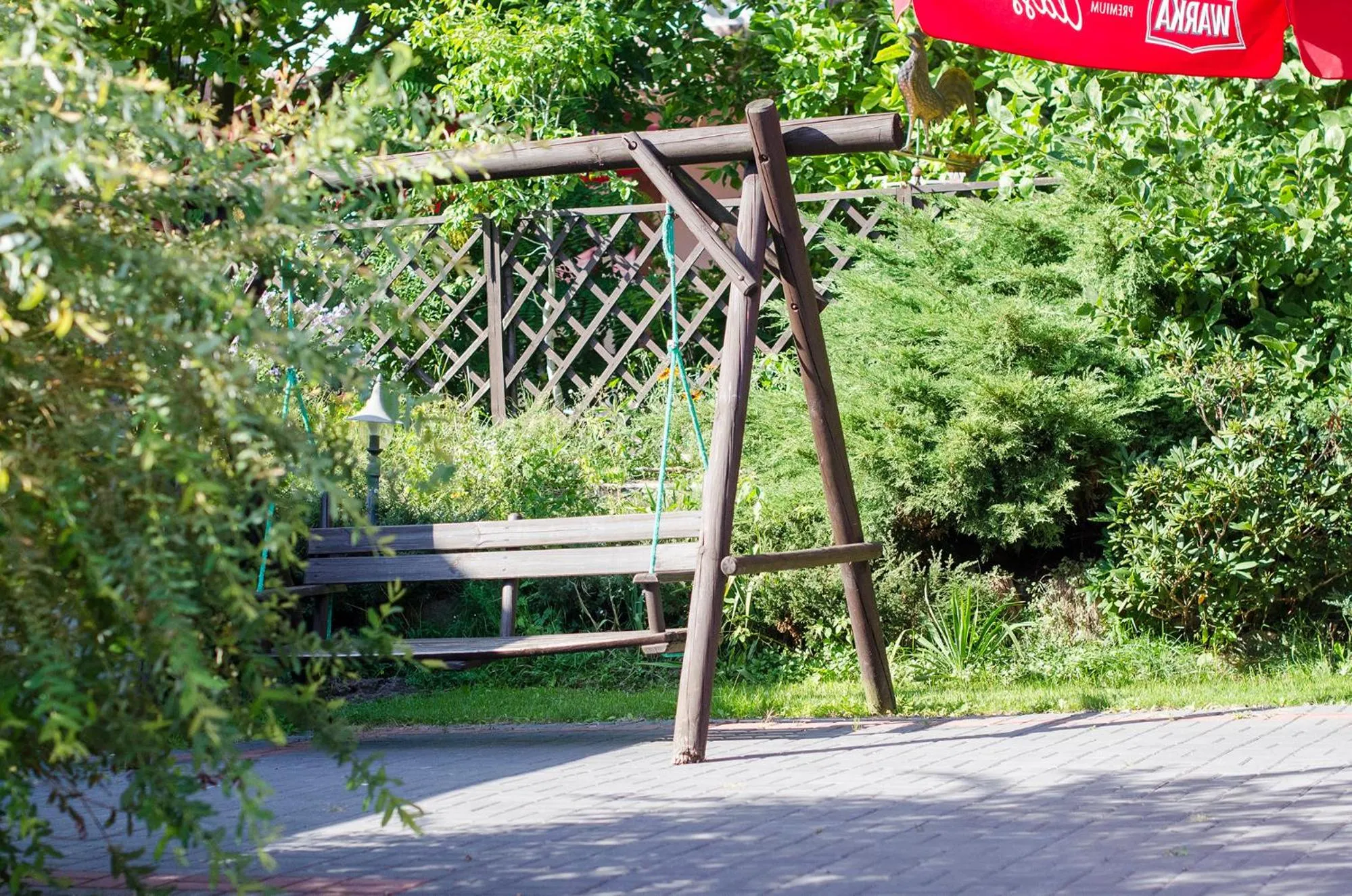 Garden in Zajazd Pod Gwiazdami