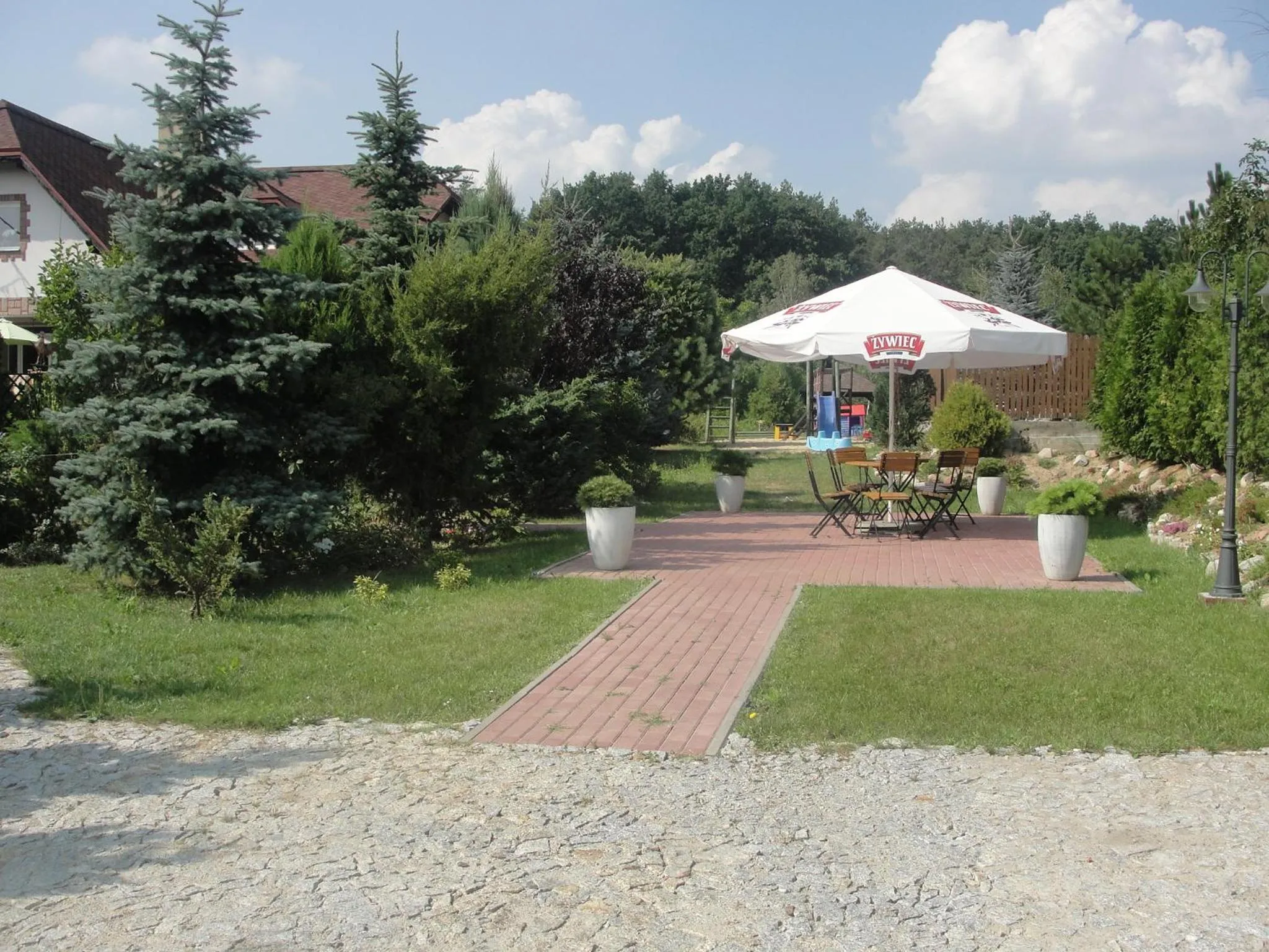 Garden in Zajazd Pod Gwiazdami