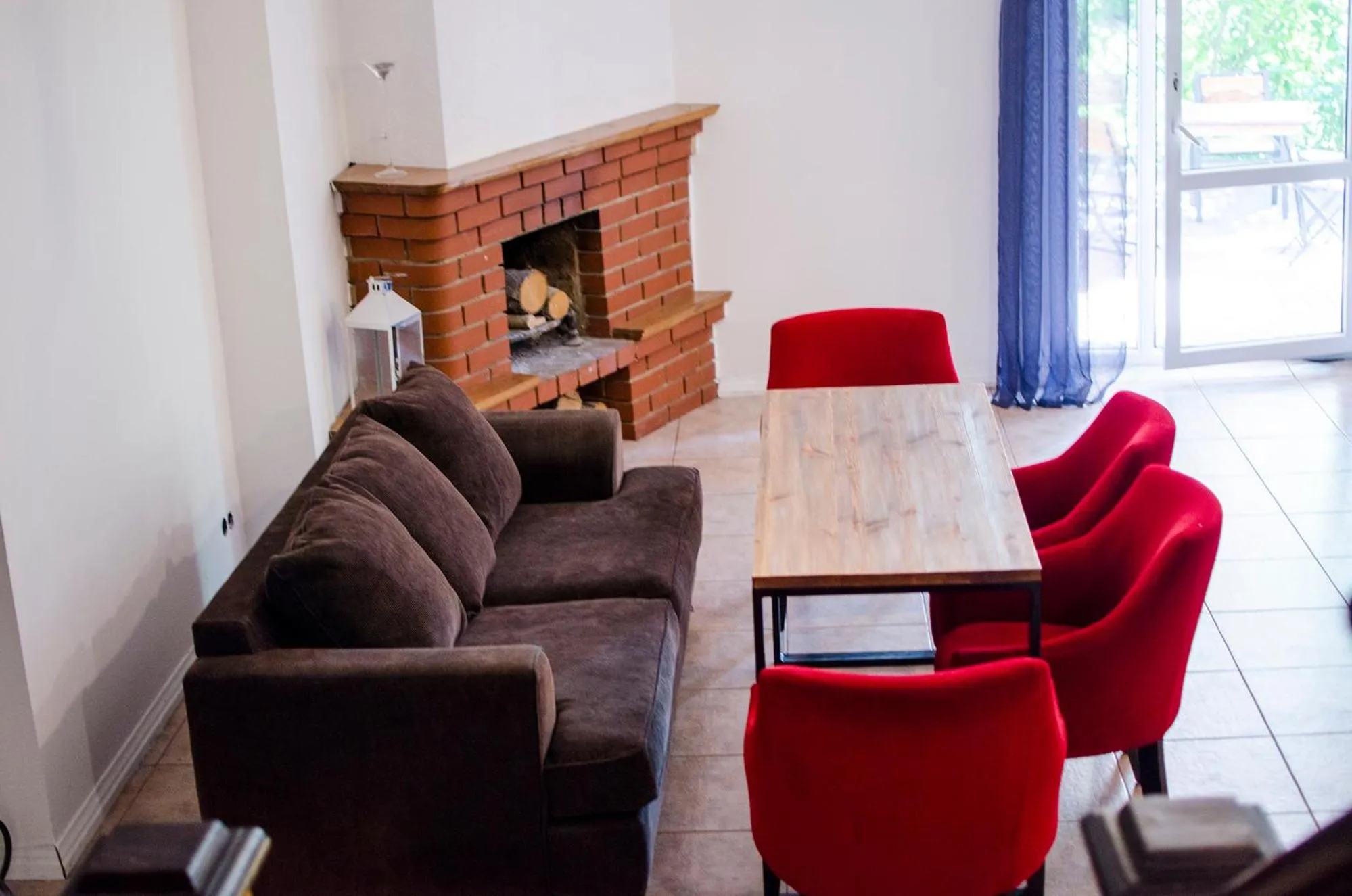 Seating area in Zajazd Pod Gwiazdami