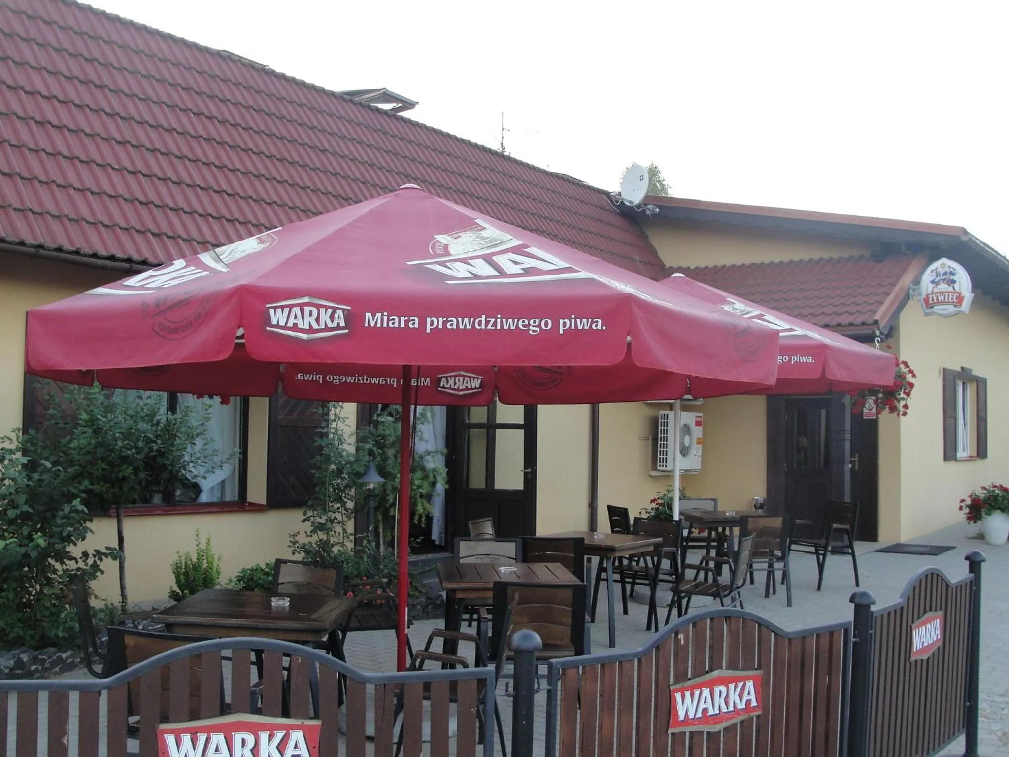 Patio in Zajazd Pod Gwiazdami