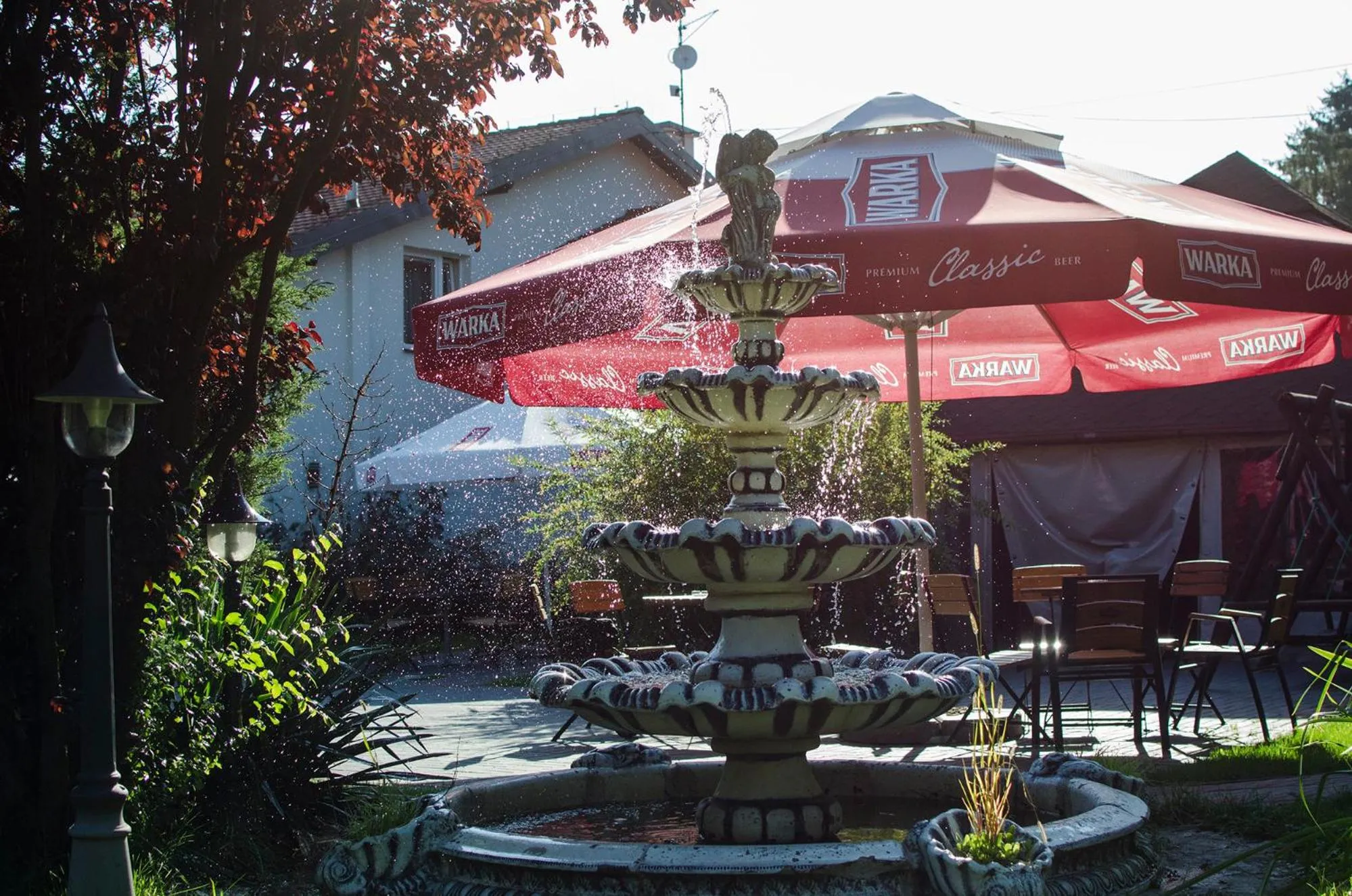 Garden in Zajazd Pod Gwiazdami