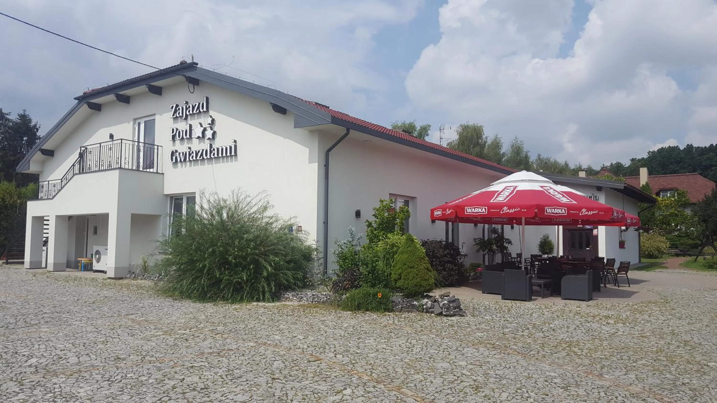 Facade/entrance in Zajazd Pod Gwiazdami