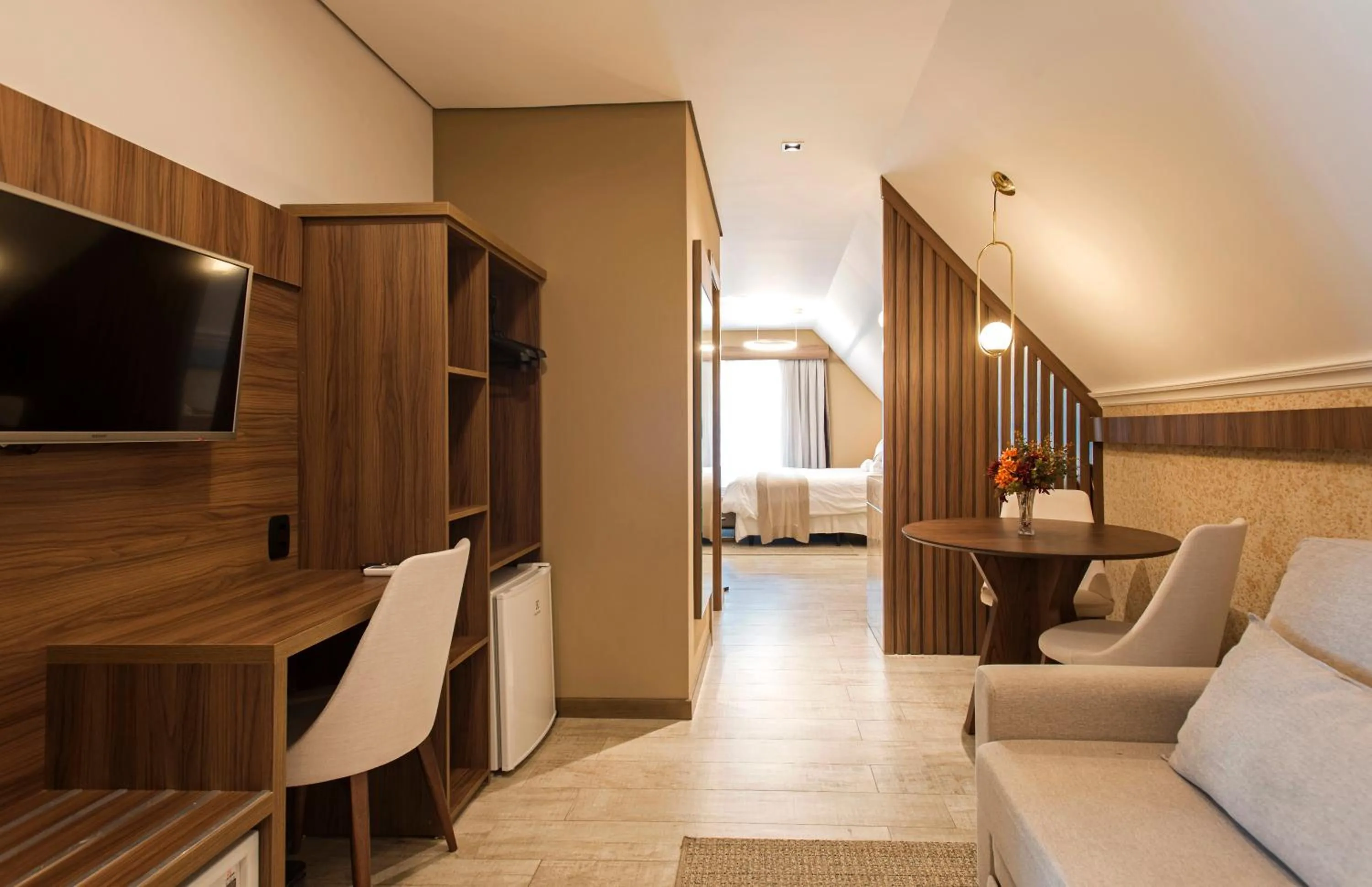 Bedroom in Hotel Fioreze Primo - 800m da Rua Coberta