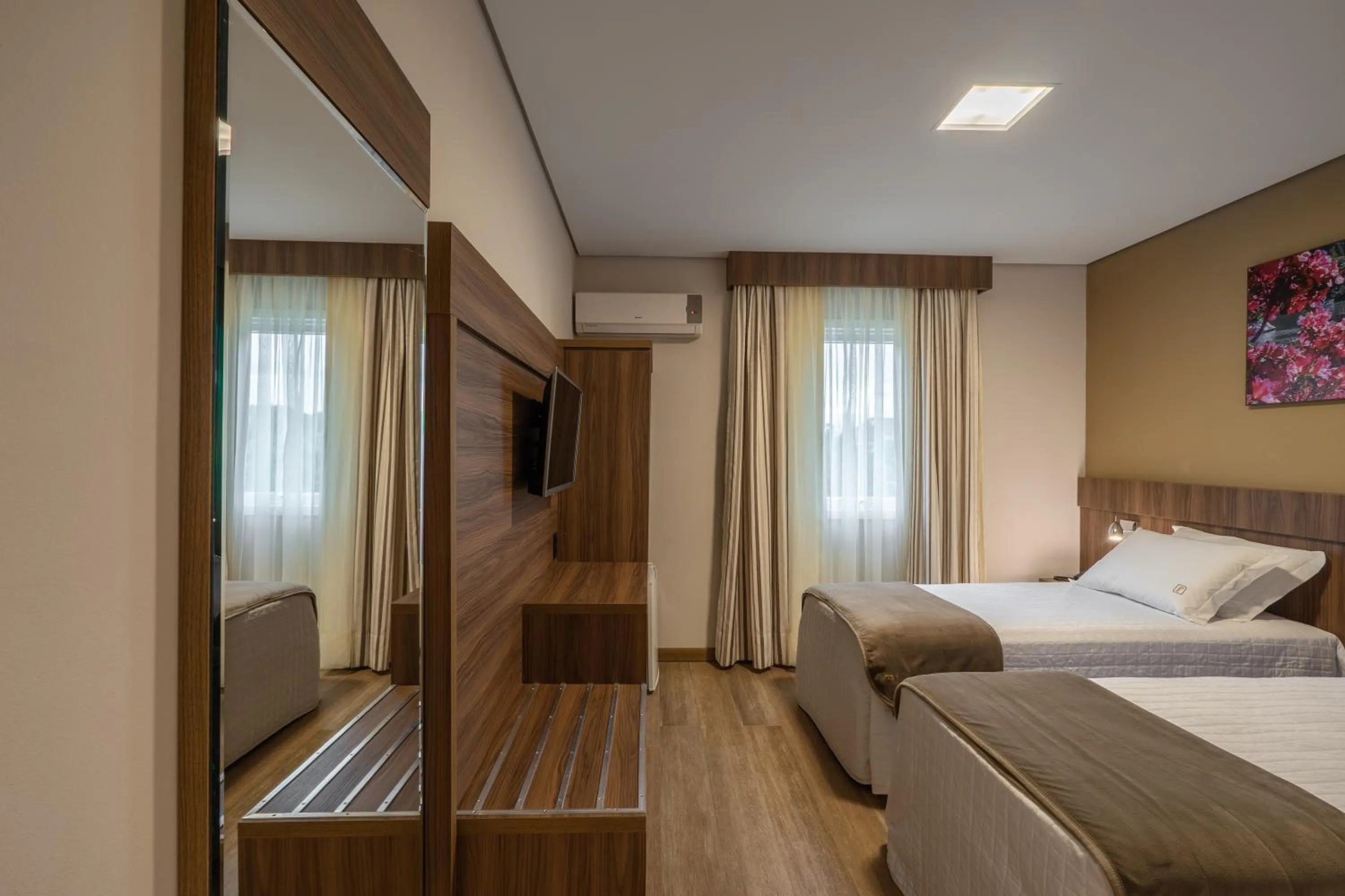 Photo of the whole room, Bed in Hotel Fioreze Primo - 800m da Rua Coberta