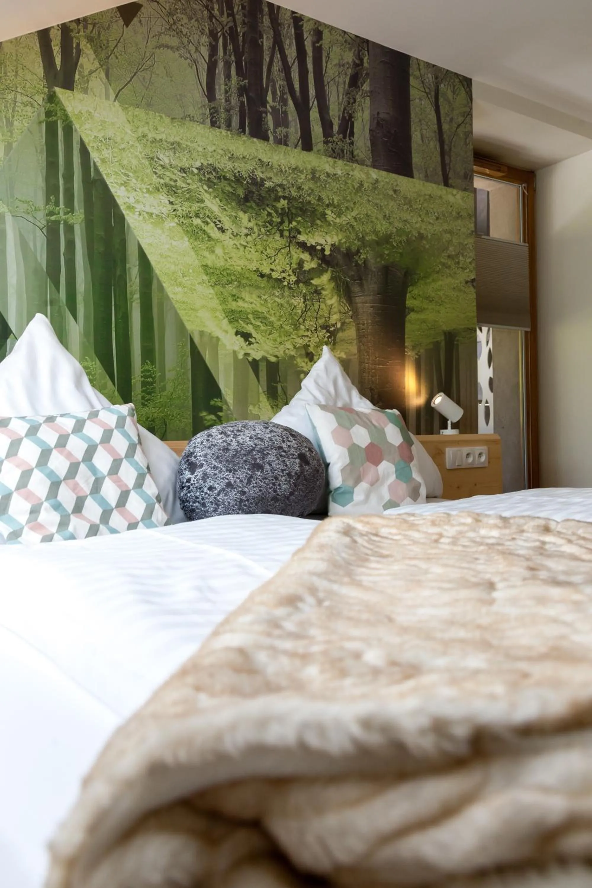 Bed in Hostellerie Les Bagenelles