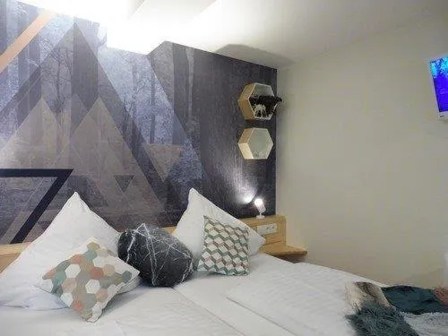 Bed in Hostellerie Les Bagenelles