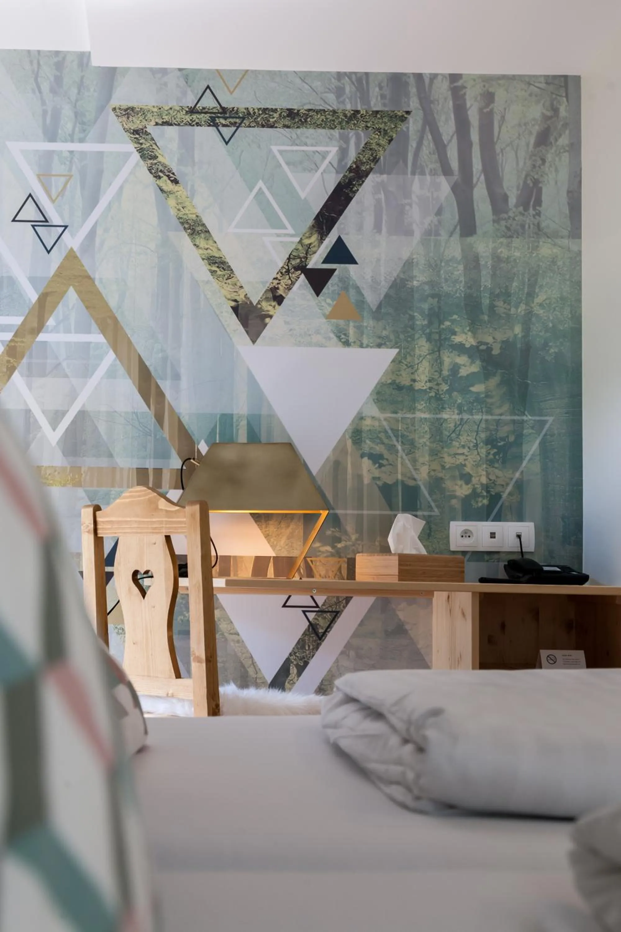 Bed in Hostellerie Les Bagenelles