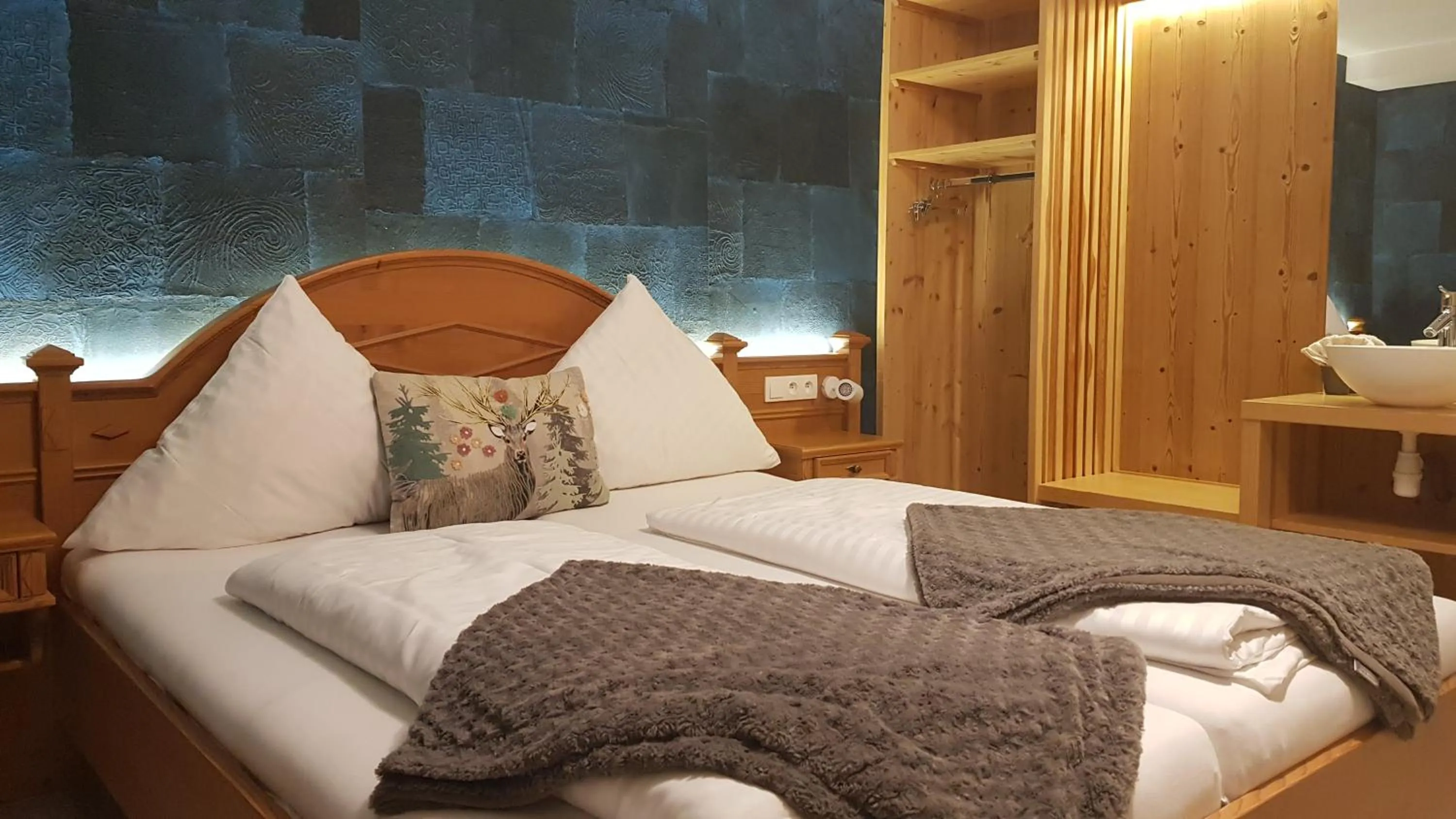 Bed in Hostellerie Les Bagenelles