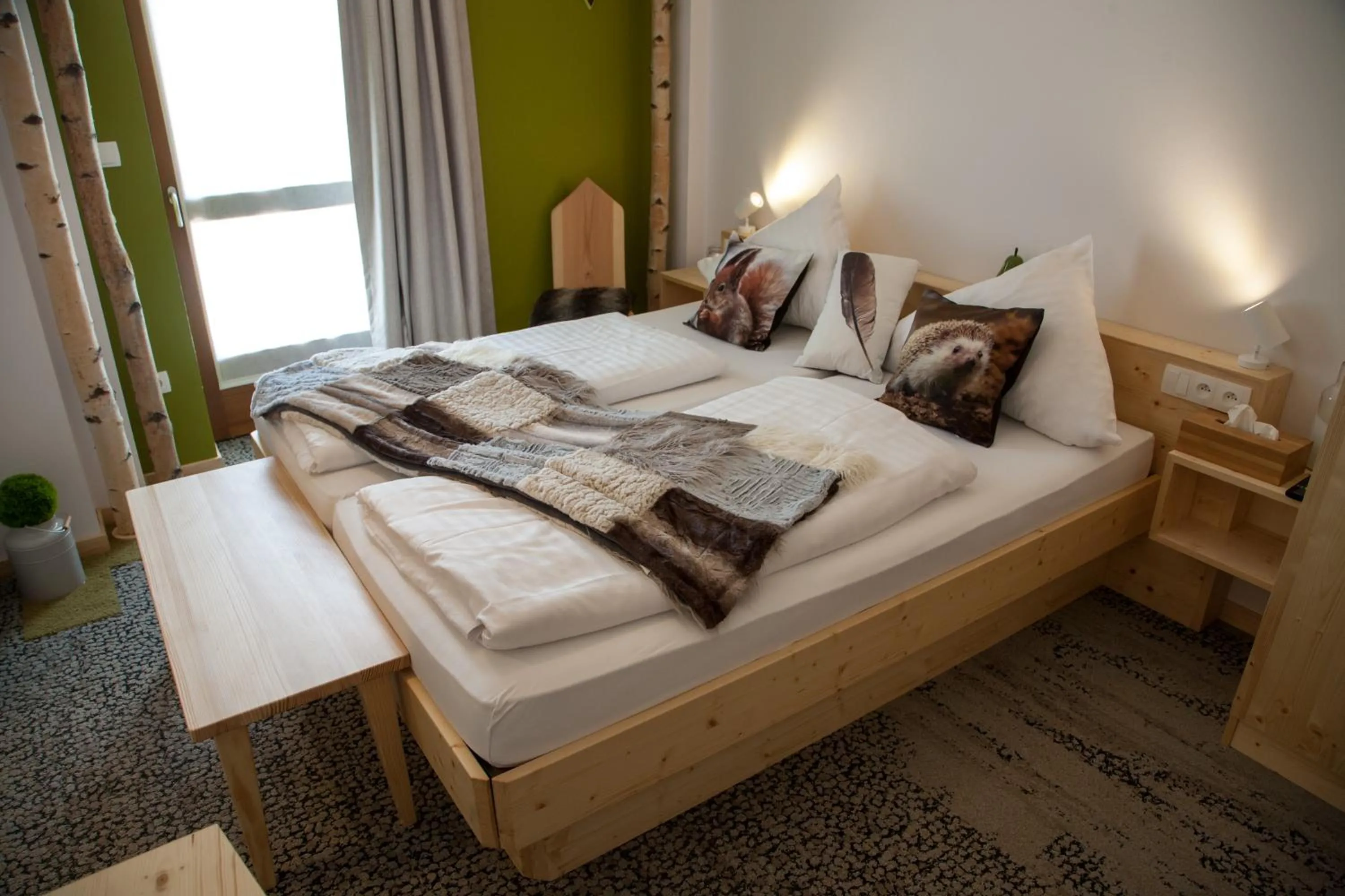 Bed in Hostellerie Les Bagenelles