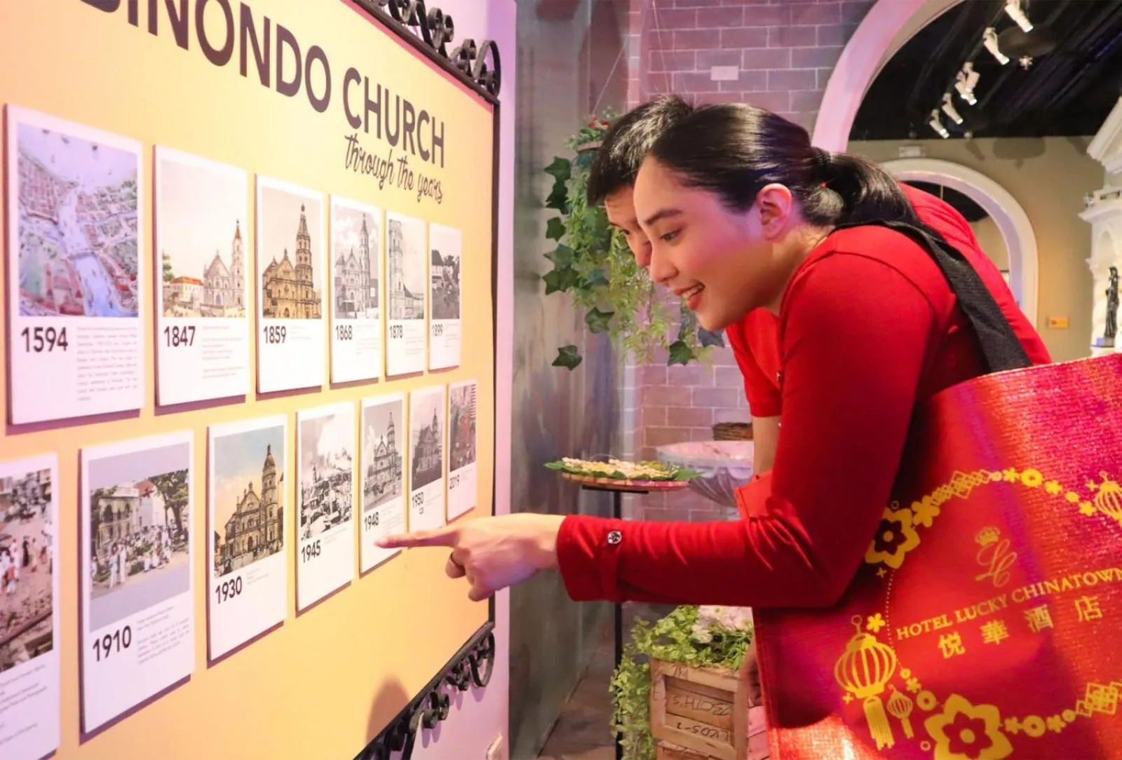 People in Hotel Lucky Chinatown Binondo Manila