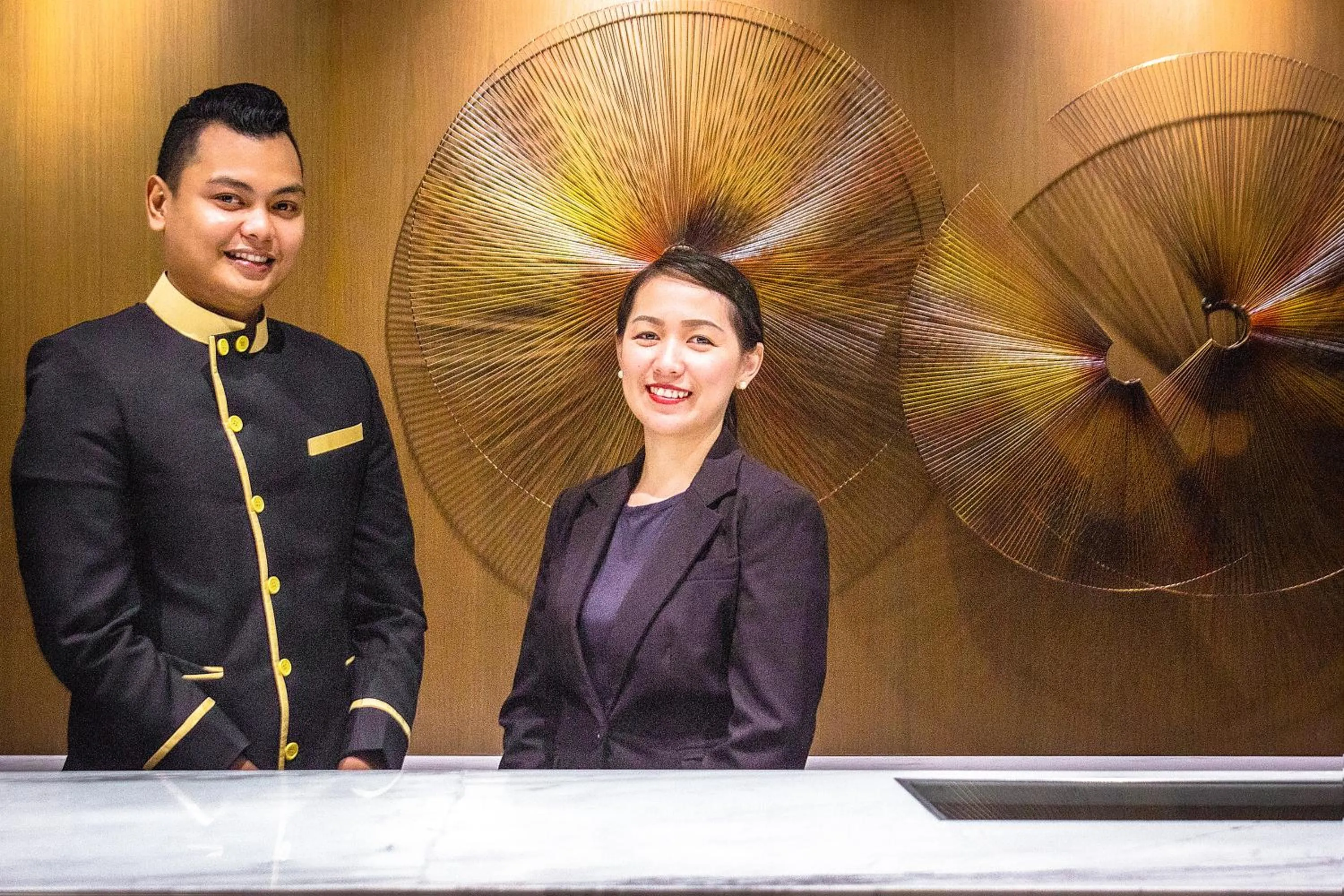 Staff in Hotel Lucky Chinatown Binondo Manila