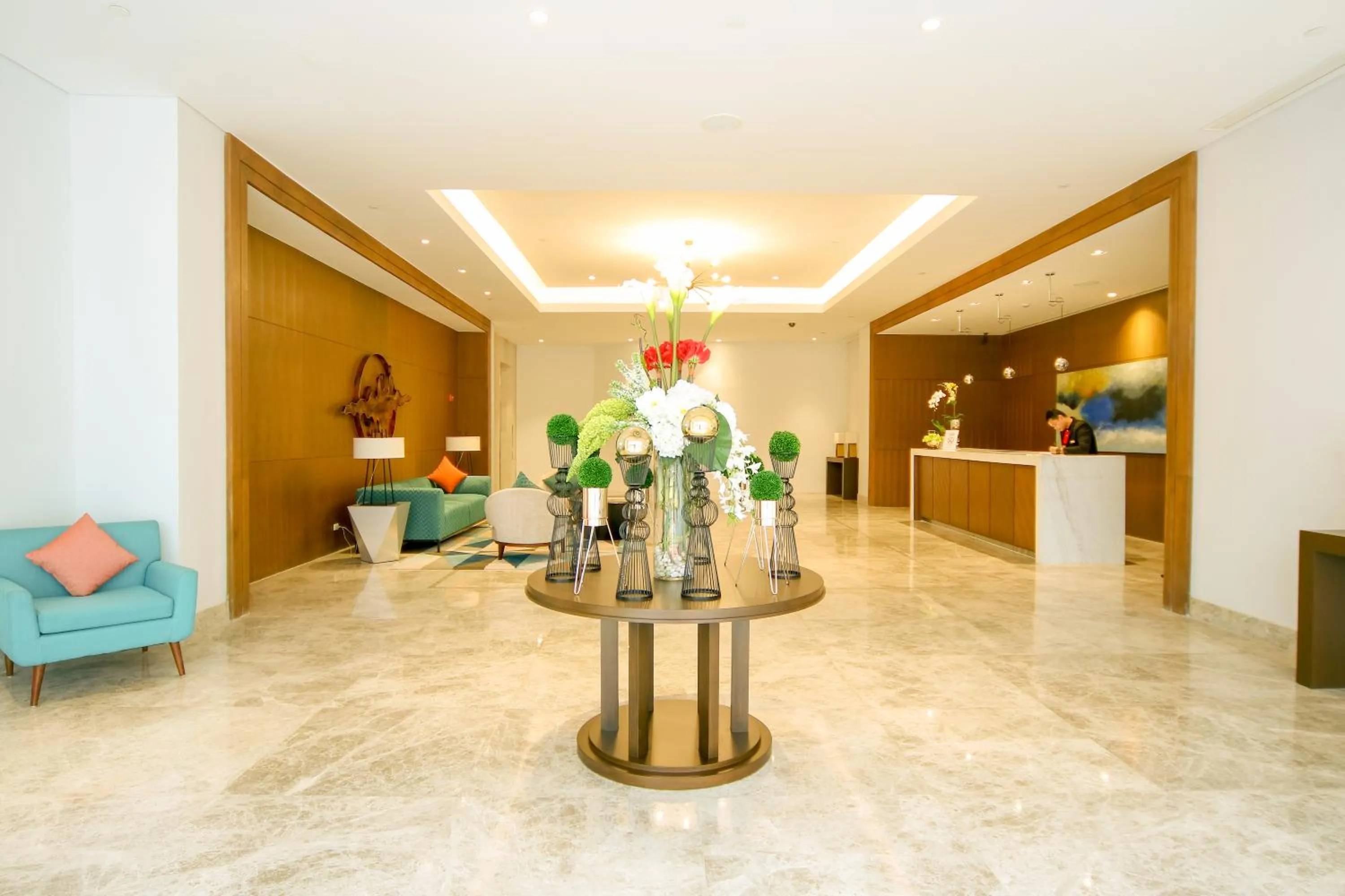 Lobby or reception in Hotel Lucky Chinatown Binondo Manila