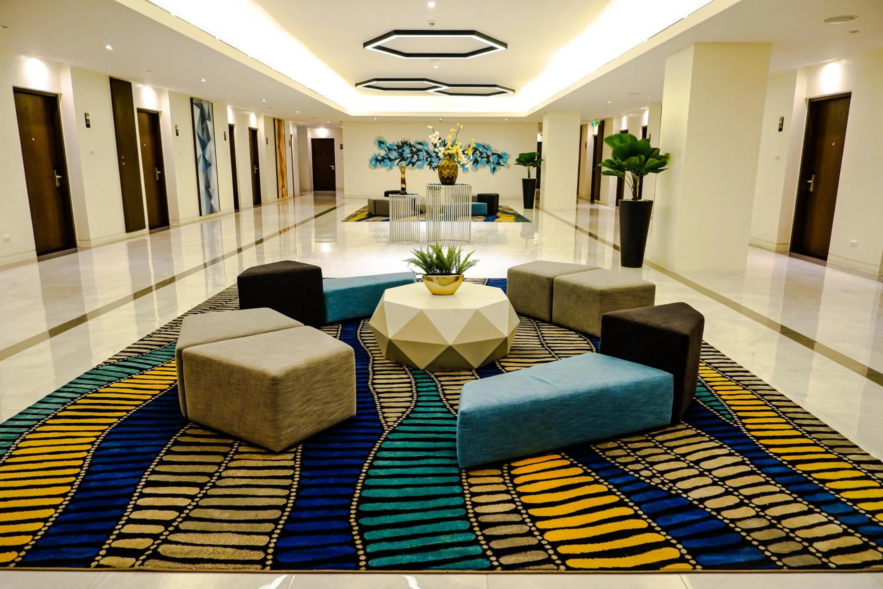 Seating area in Hotel Lucky Chinatown Binondo Manila