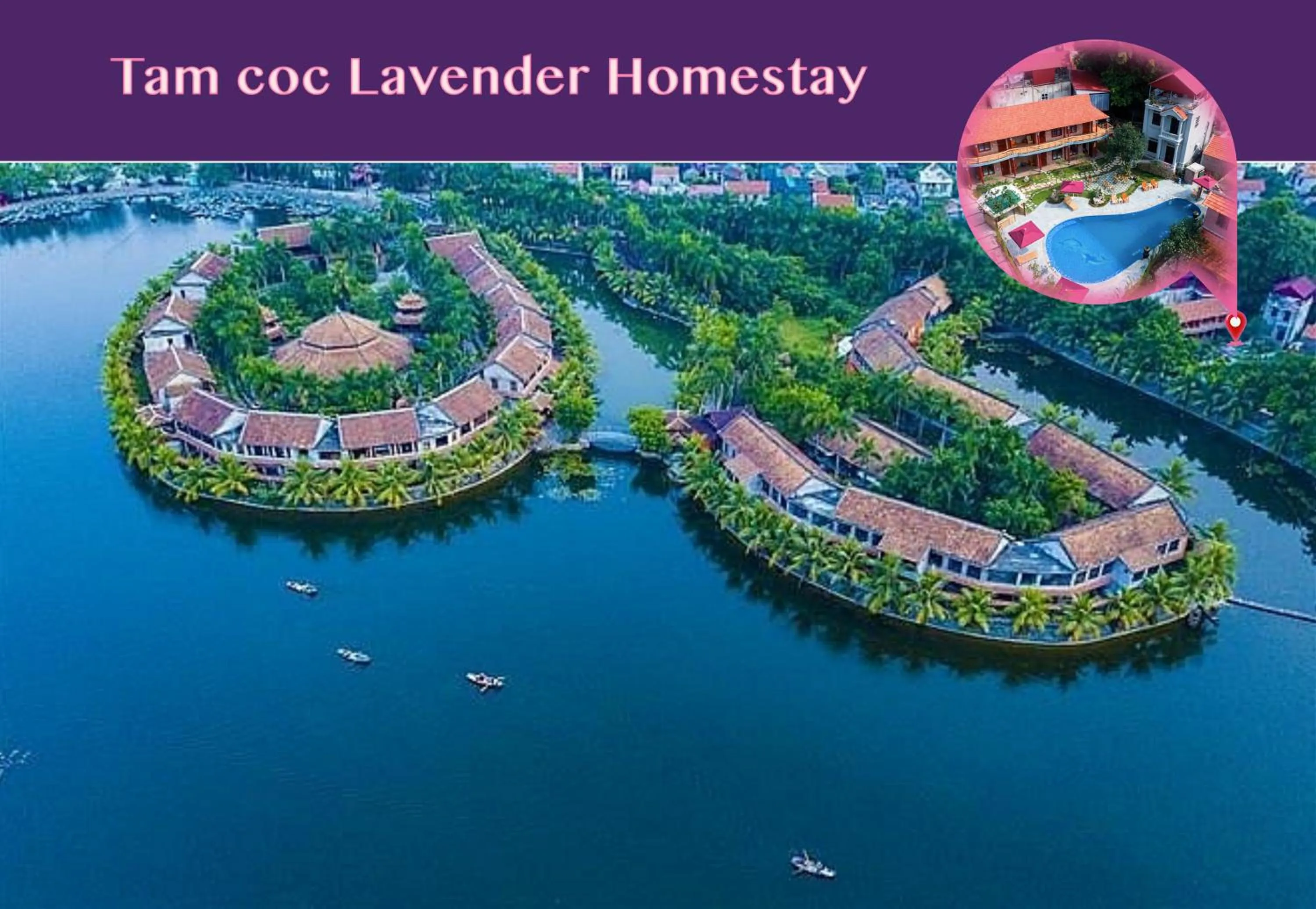 Nearby landmark in Tam Coc Lavender Homestay -Authentic Ninh Binh Experiences