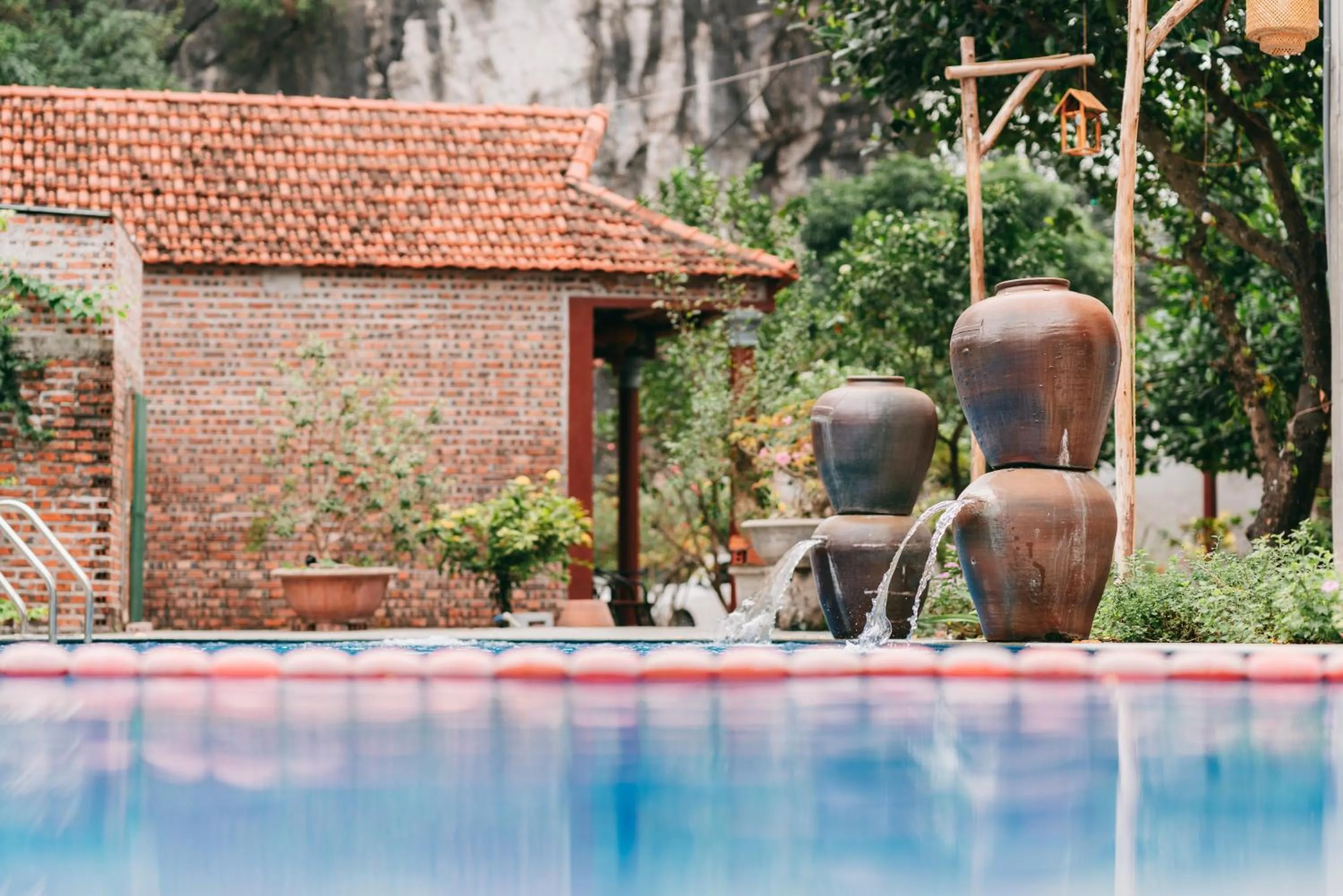 Swimming pool in Tam Coc Lavender Homestay -Authentic Ninh Binh Experiences