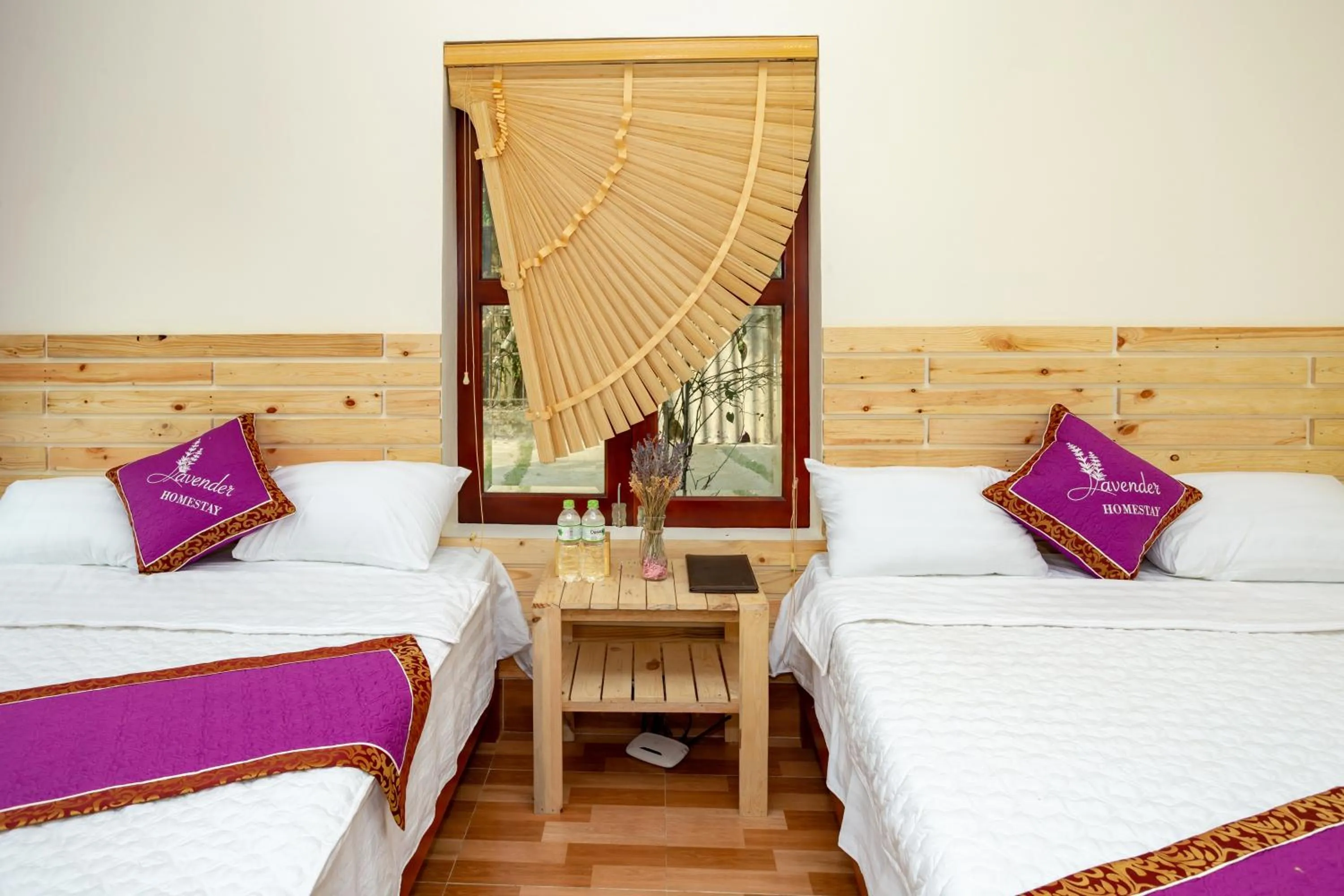 Bed in Tam Coc Lavender Homestay -Authentic Ninh Binh Experiences