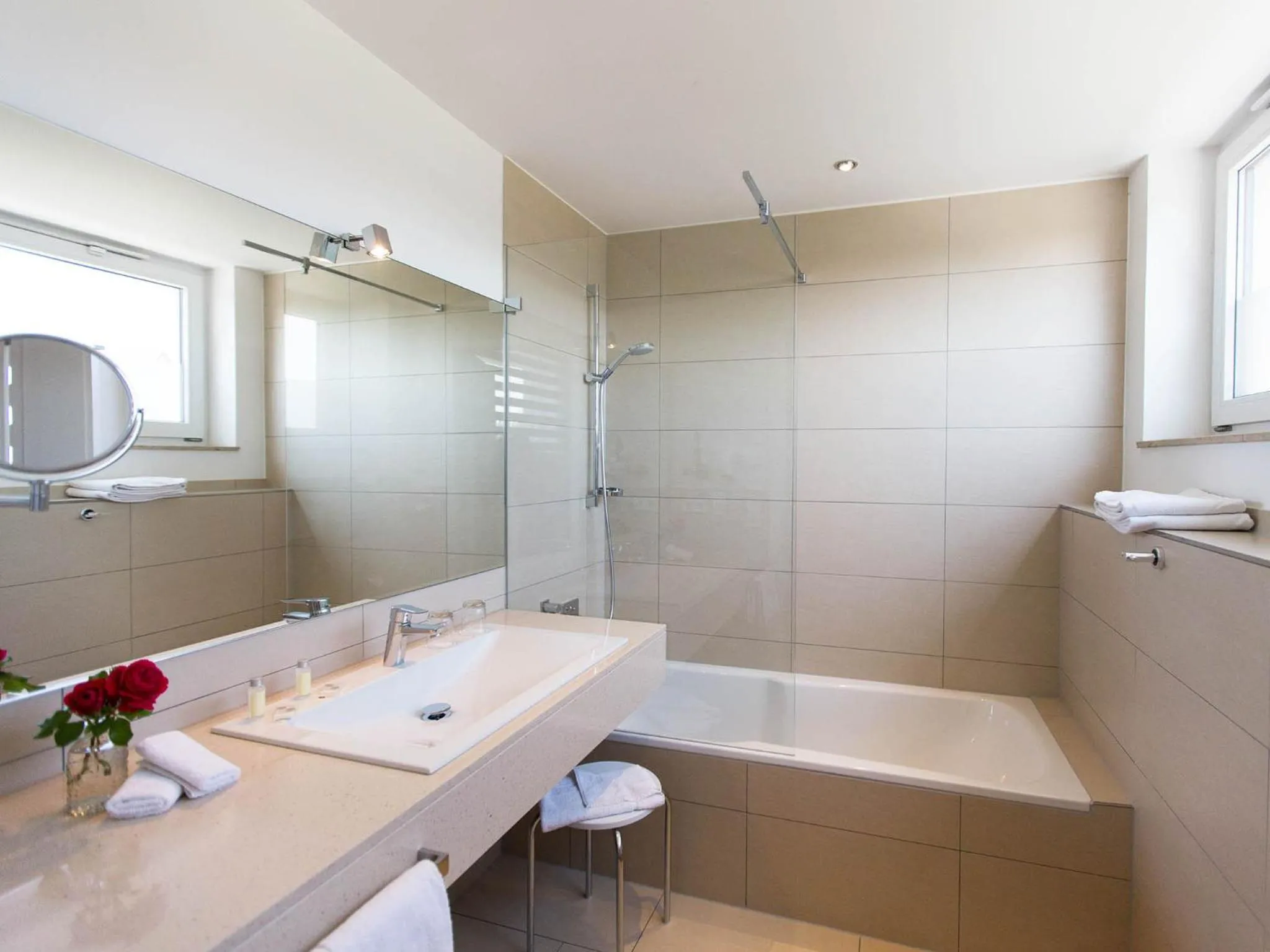 Bathroom in Hotel Seepark Garni