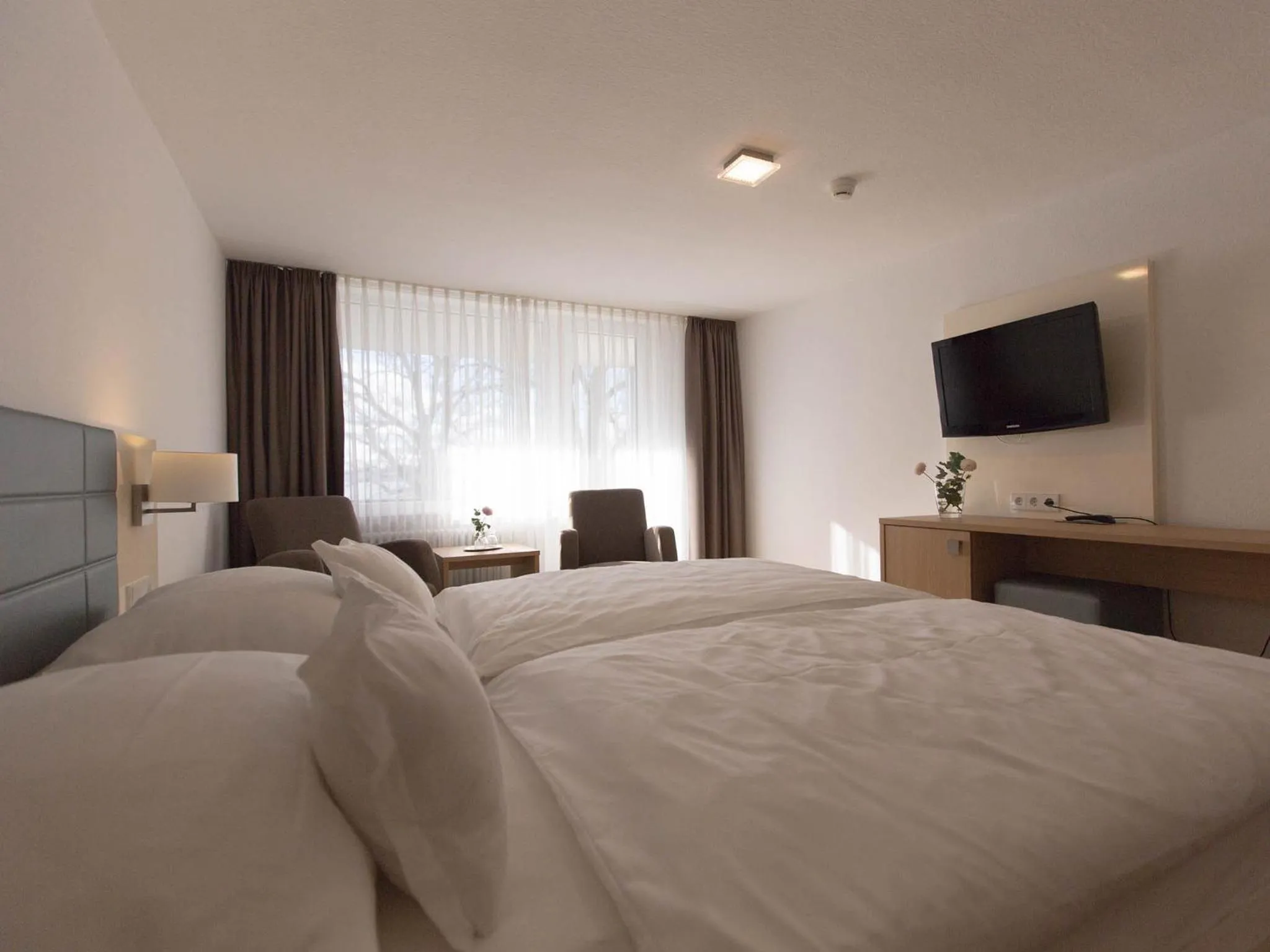 Day, Bed in Hotel Seepark Garni