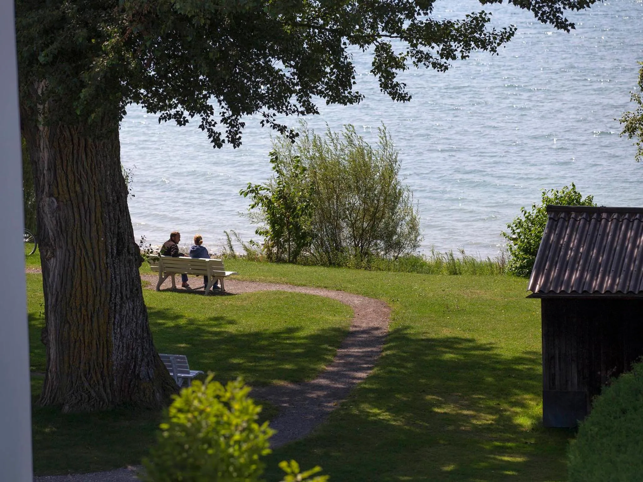 Beach in Hotel Seepark Garni