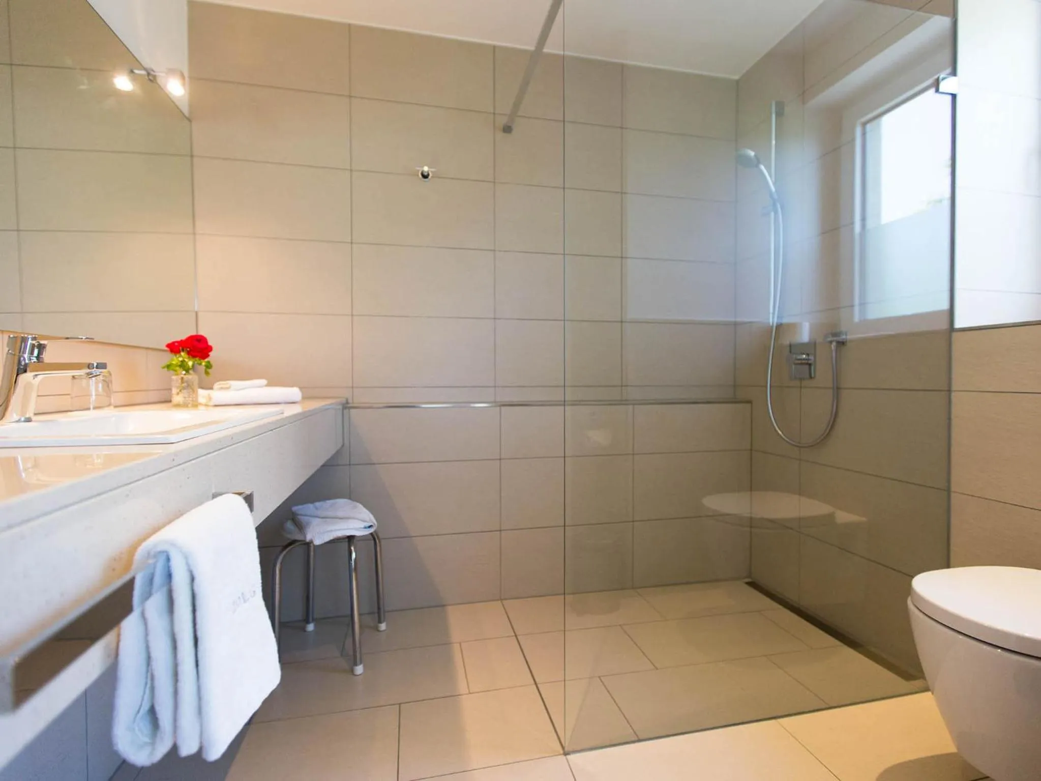 Bathroom in Hotel Seepark Garni