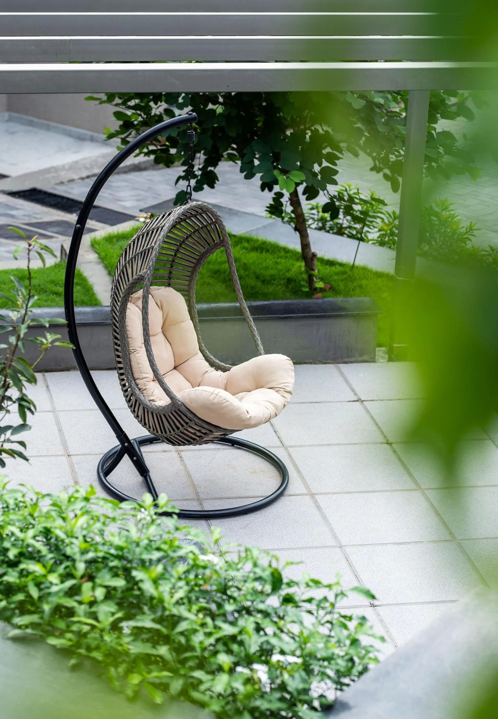 Patio in Niraamaya Retreats Samroha Athirappilly