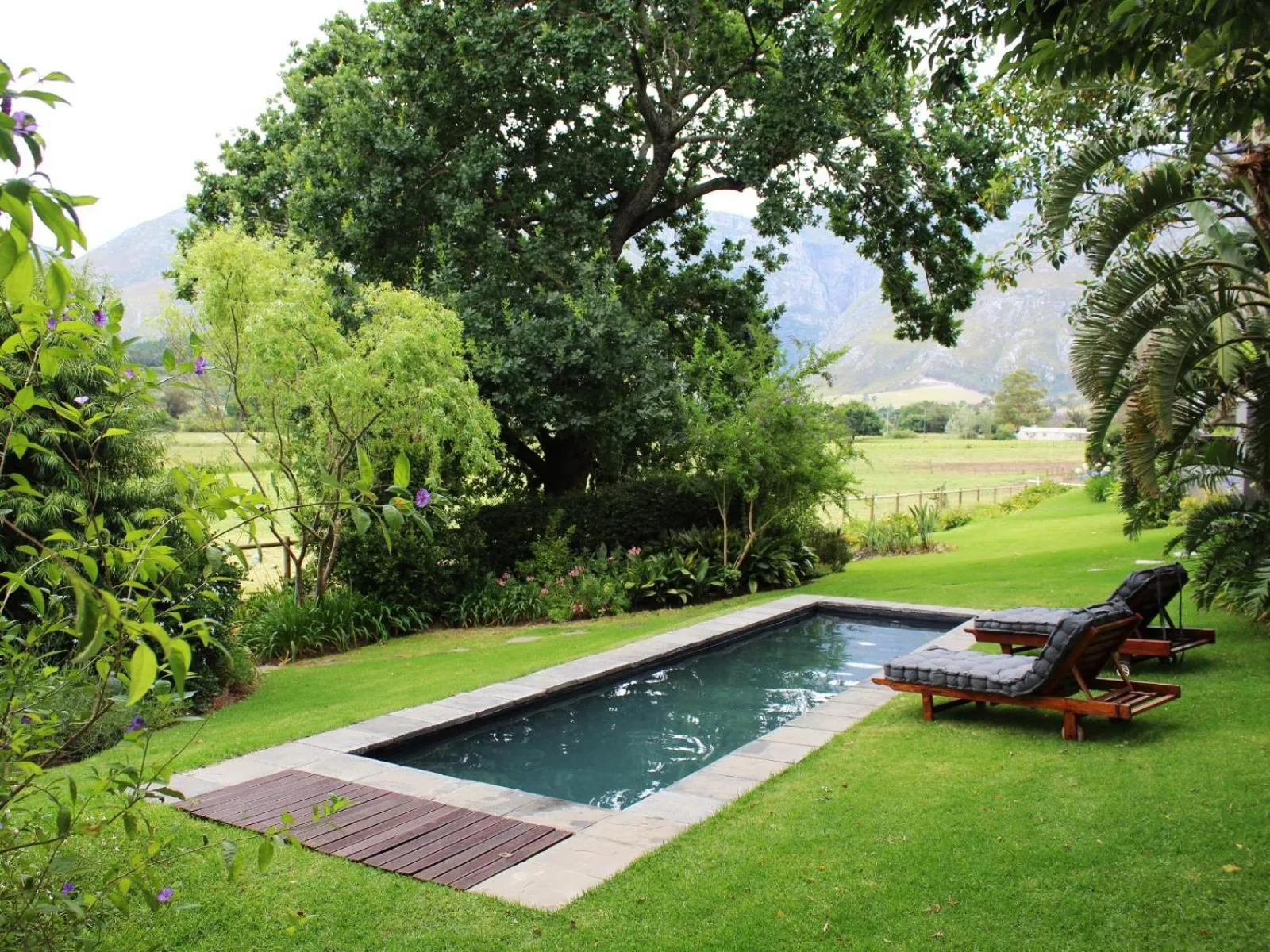 Pool view in Arumvale Country Retreat