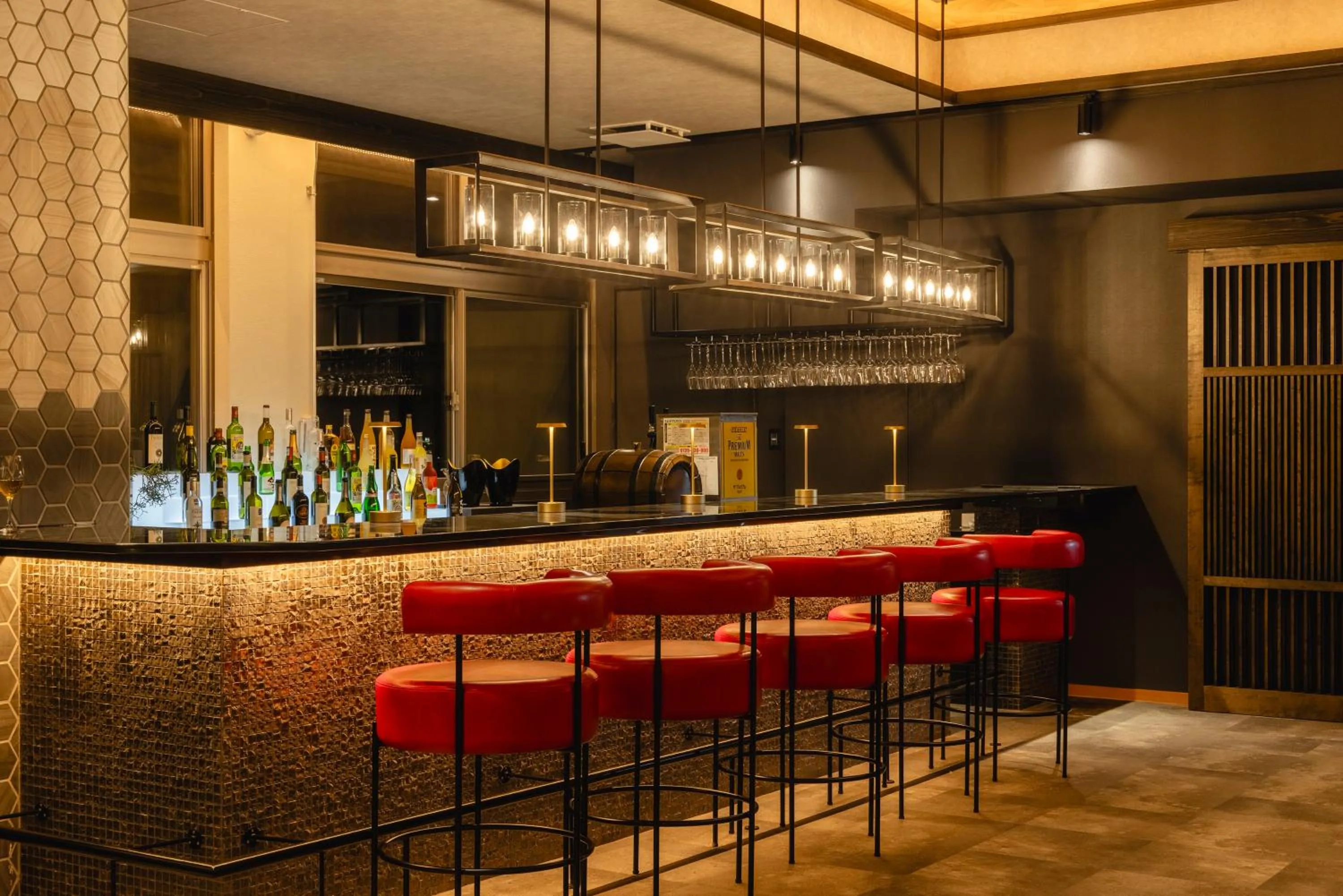 Lounge or bar in Manpa Resort