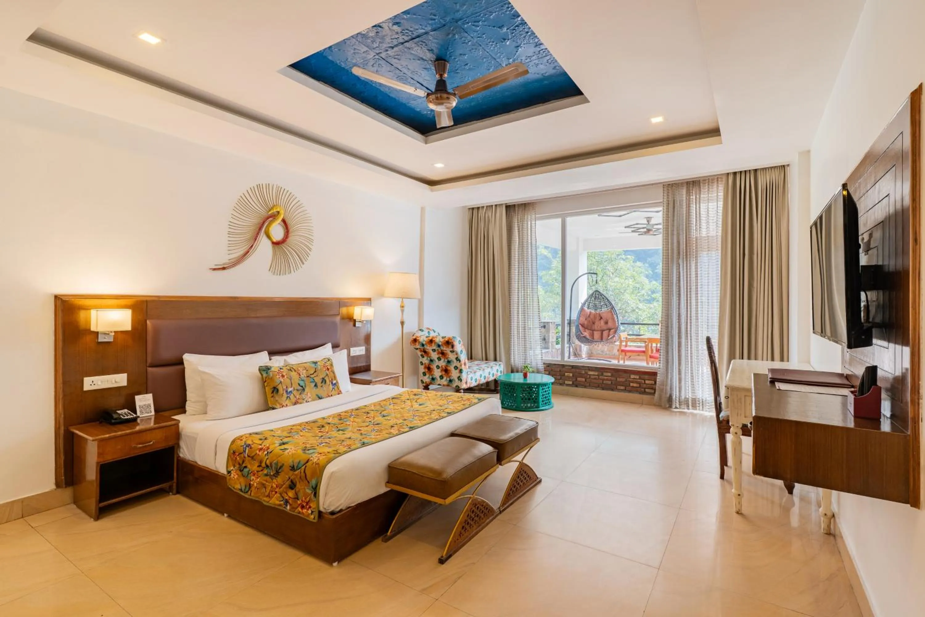 Bedroom, Bed in Summit By The Ganges Beach Resort & Spa
