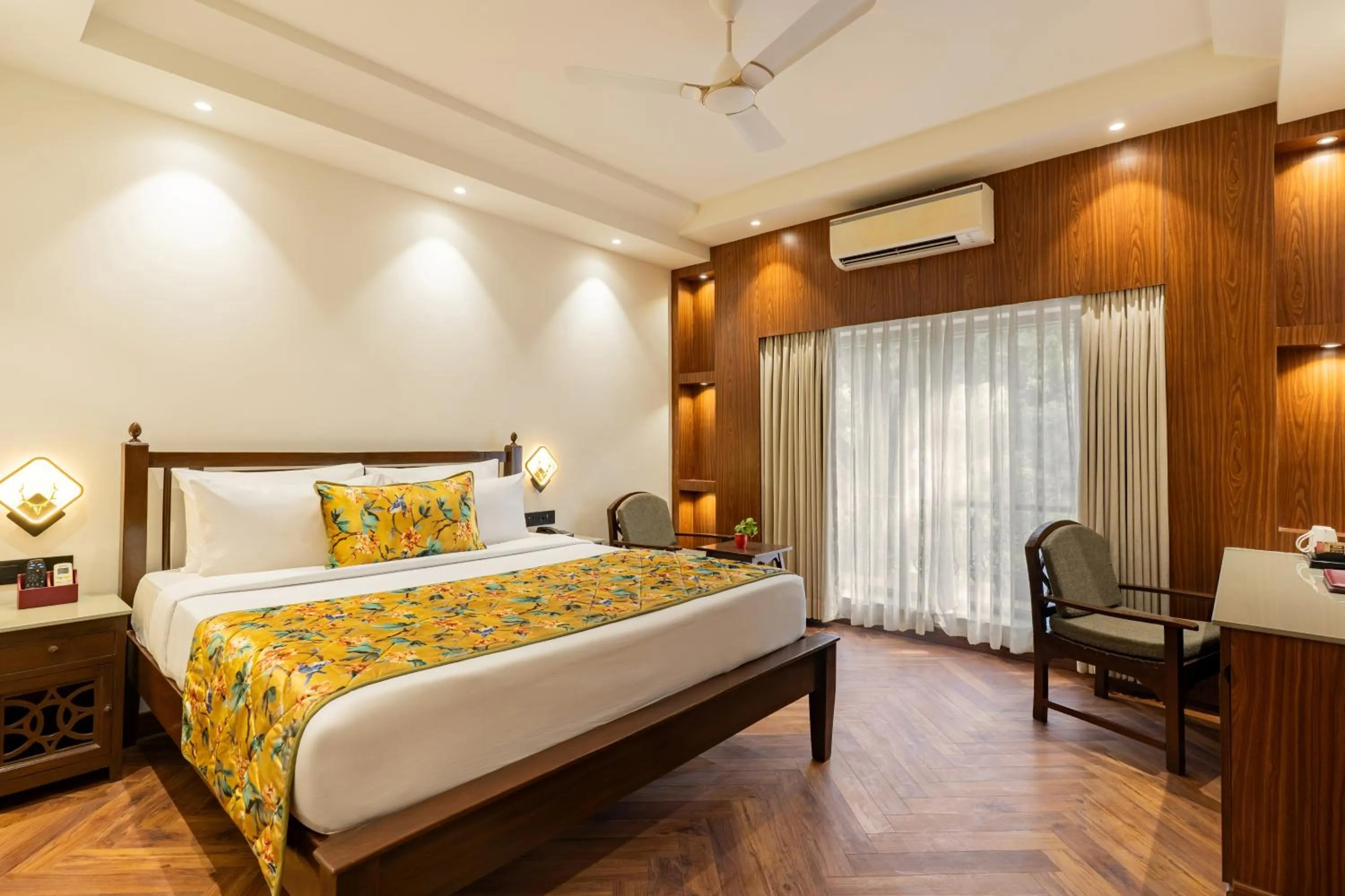 Bedroom, Bed in Summit By The Ganges Beach Resort & Spa