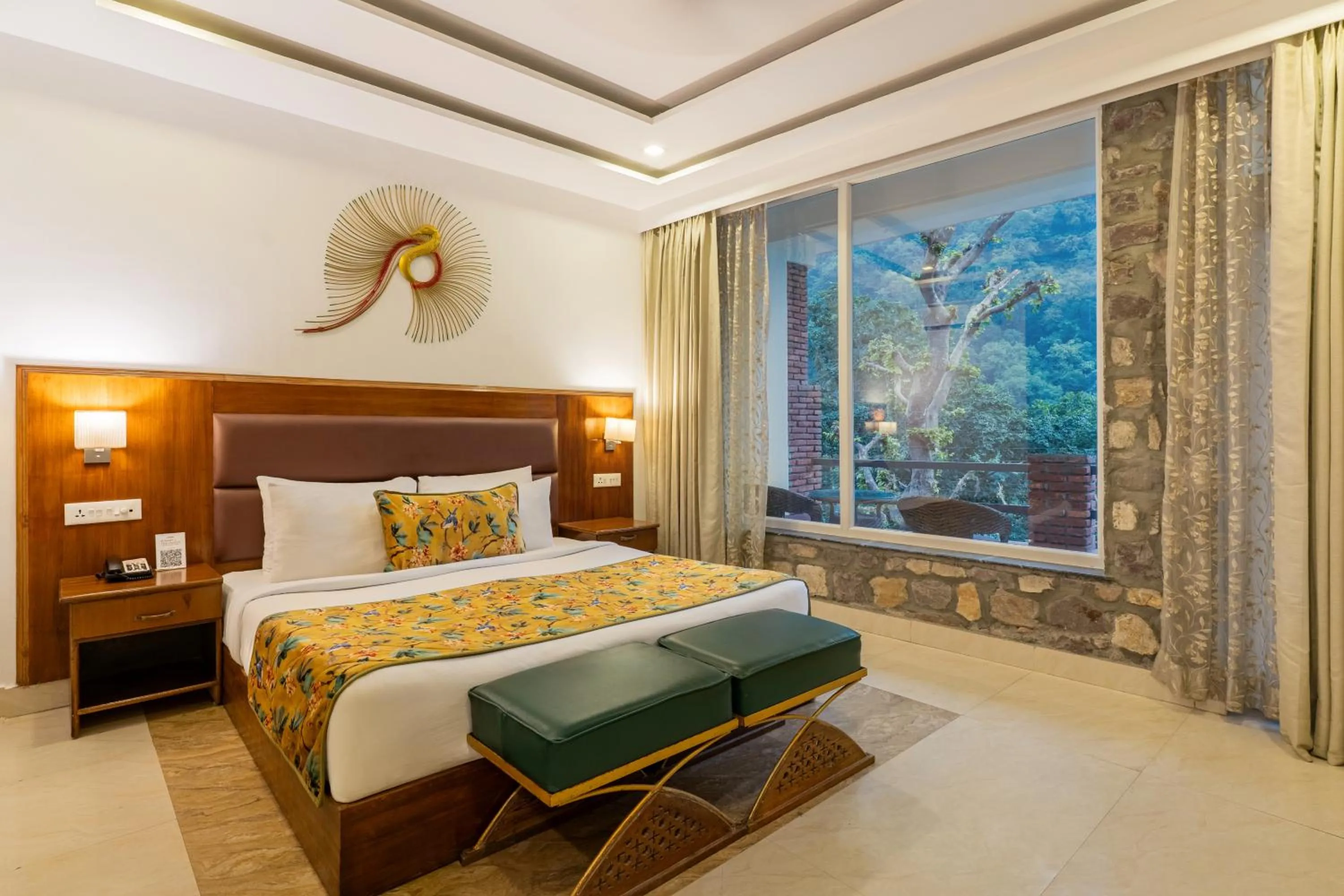 Bedroom, Bed in Summit By The Ganges Beach Resort & Spa