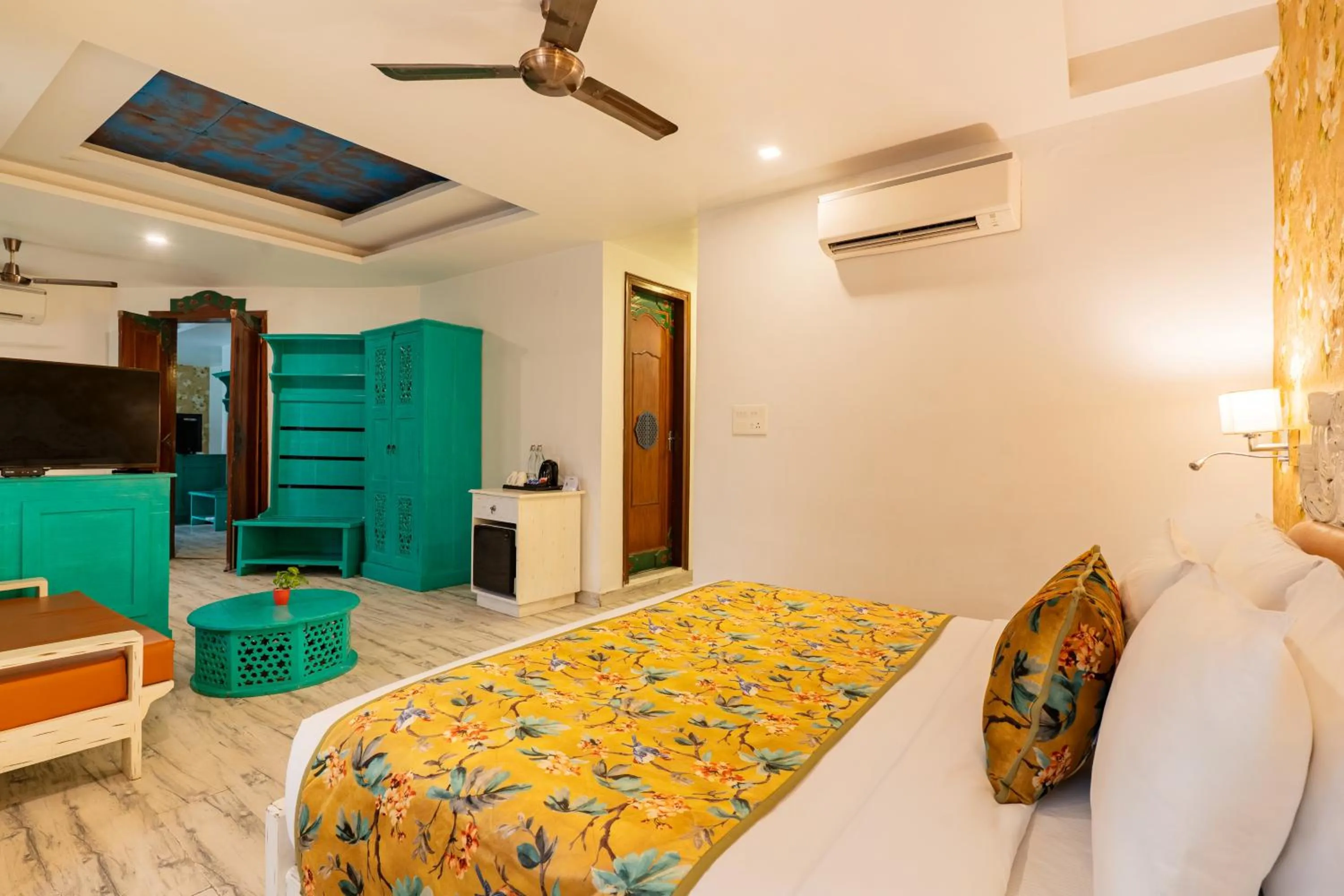 Bedroom, Bed in Summit By The Ganges Beach Resort & Spa