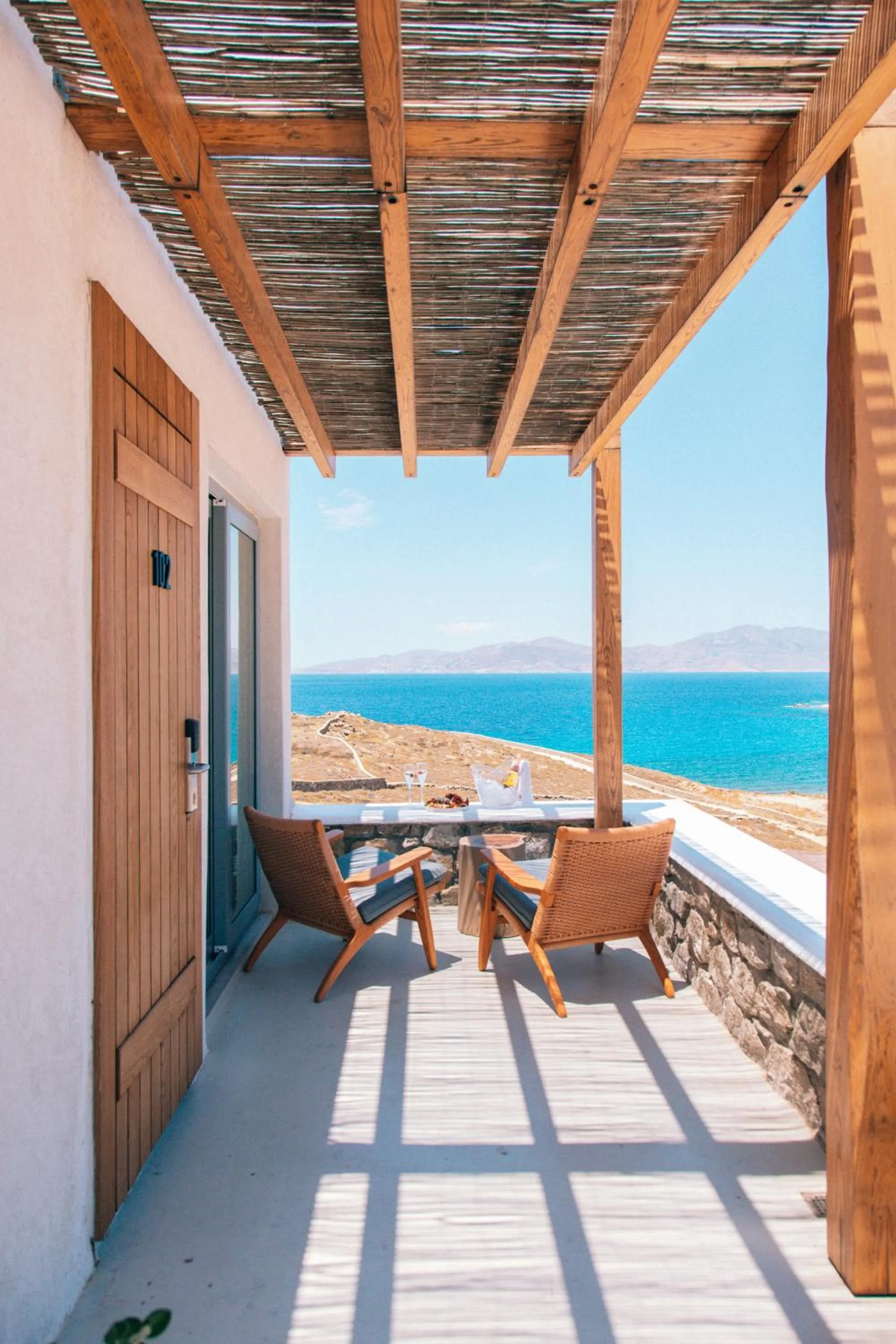Balcony/Terrace in Anamar Destino Mykonos