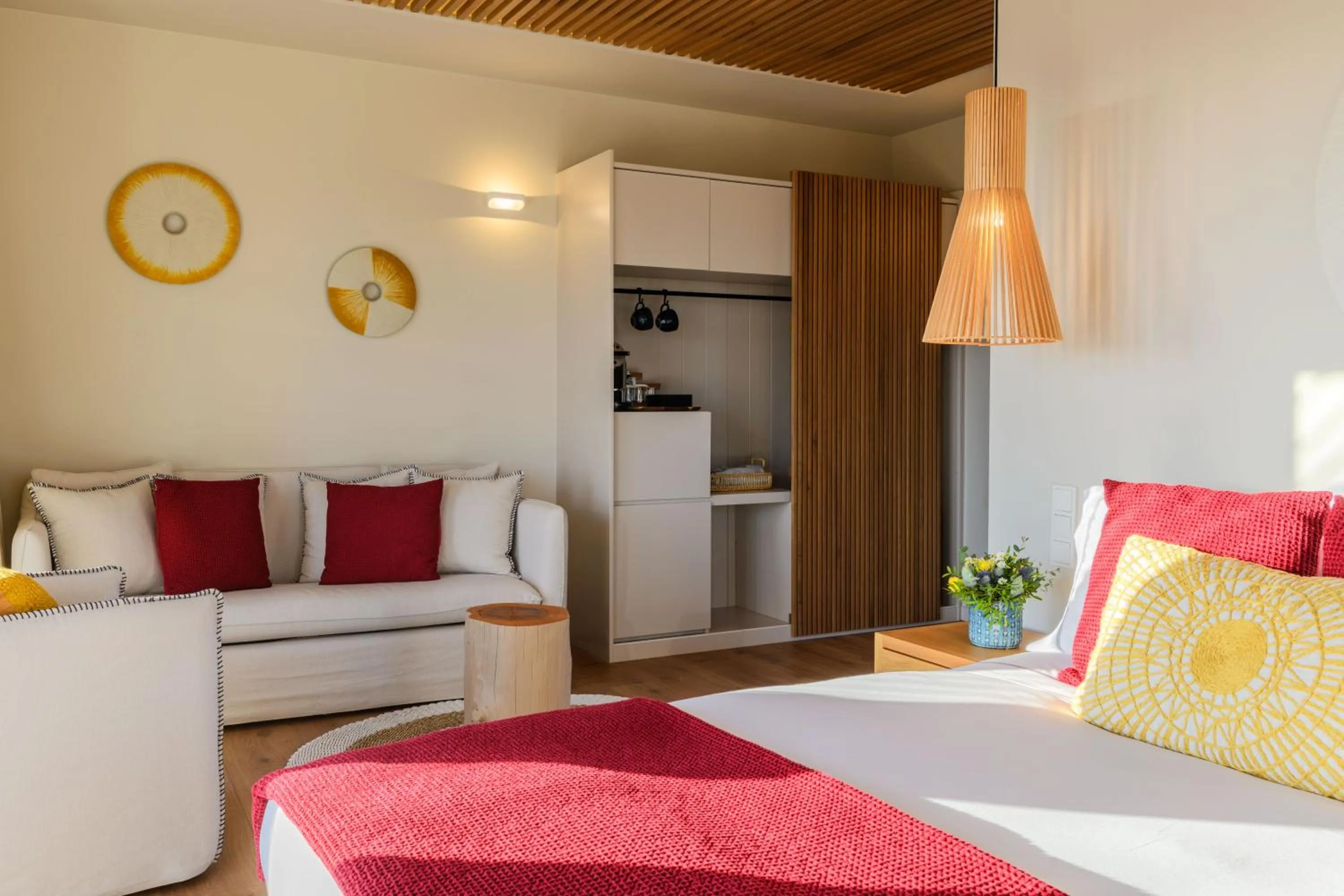 Living room in Anamar Destino Mykonos