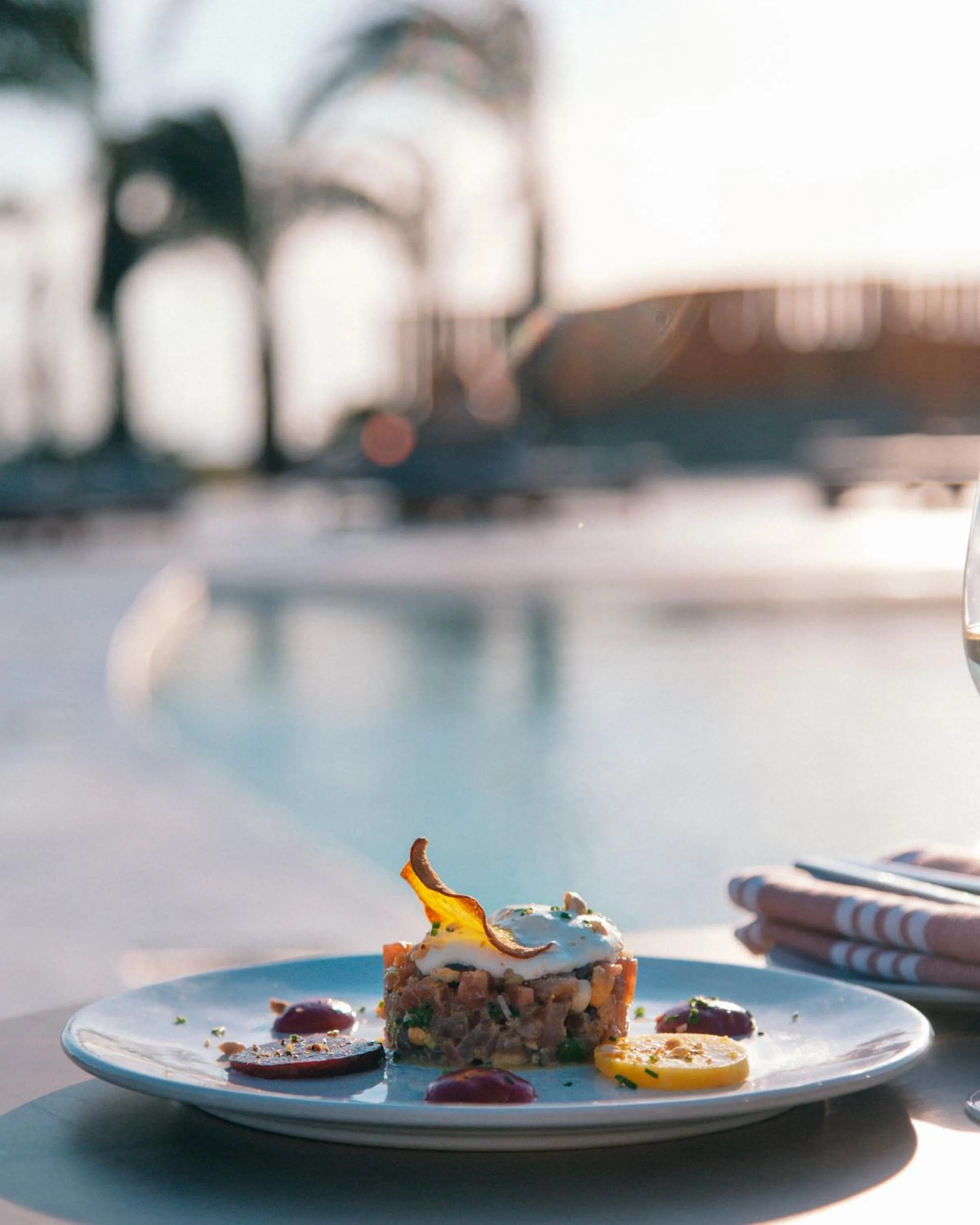 Food in Anamar Destino Mykonos