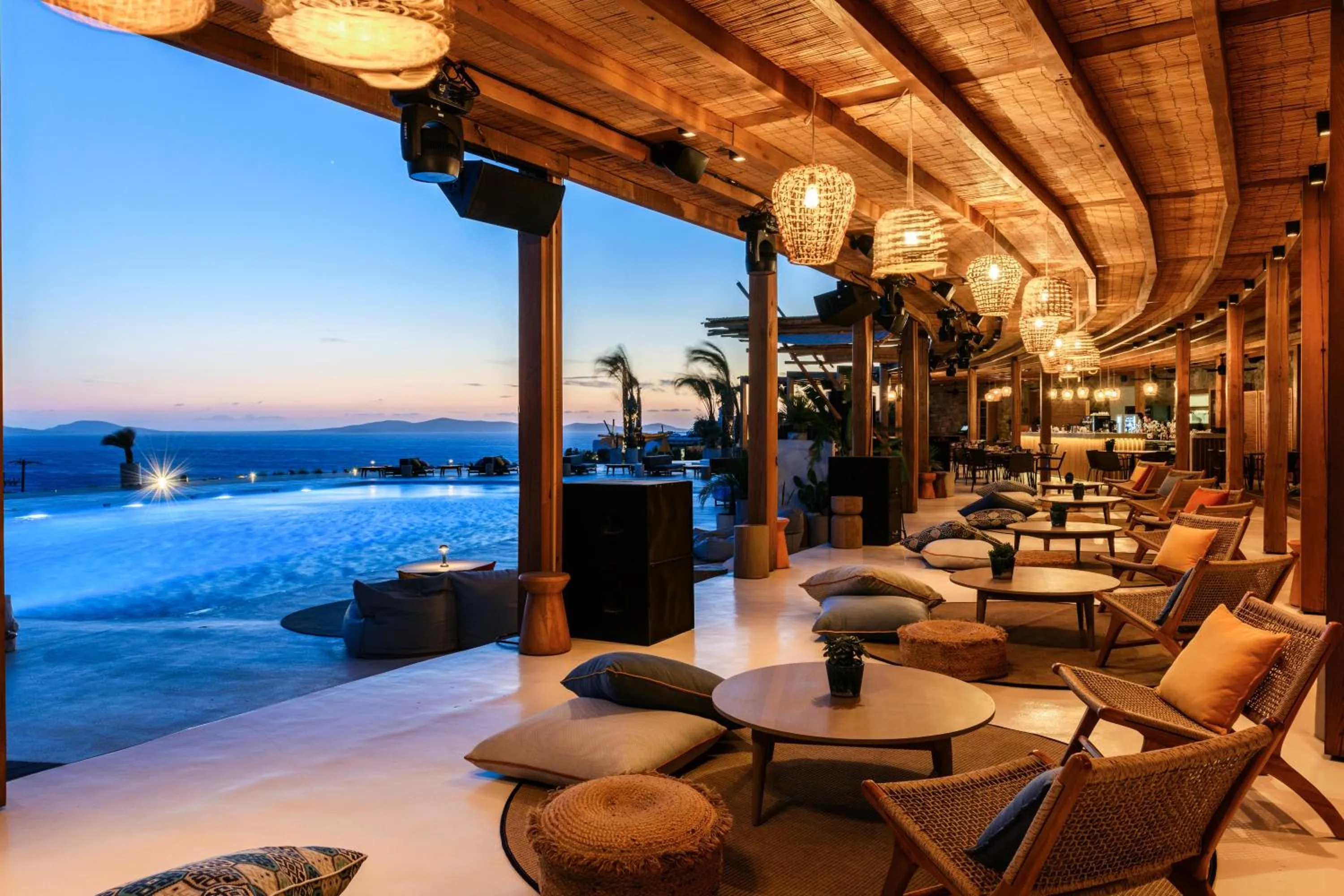 Swimming pool in Anamar Destino Mykonos