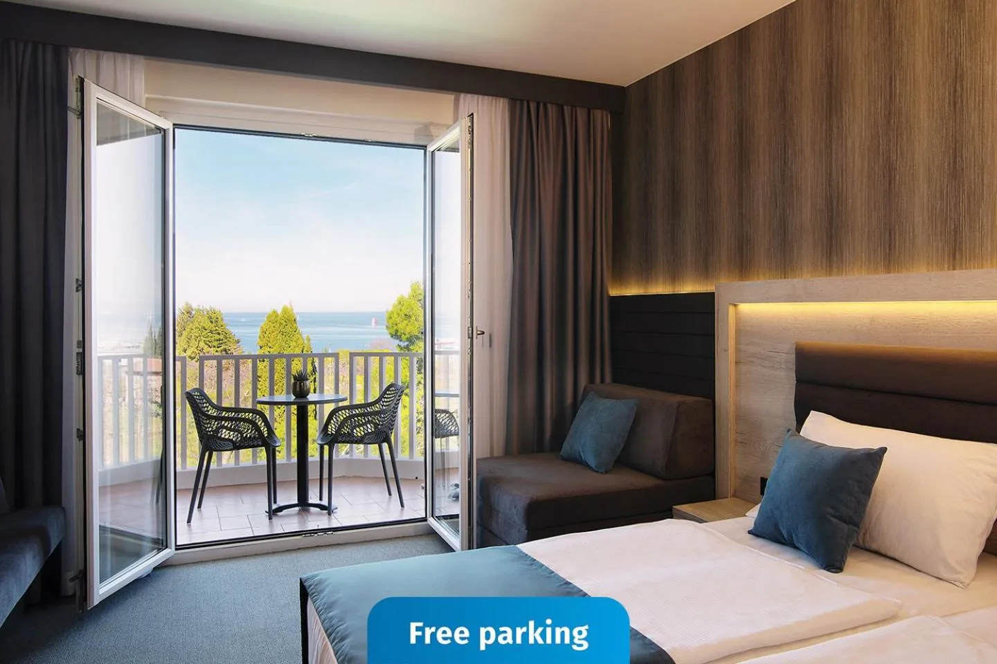 Bed in Hotel Haliaetum - San Simon Resort