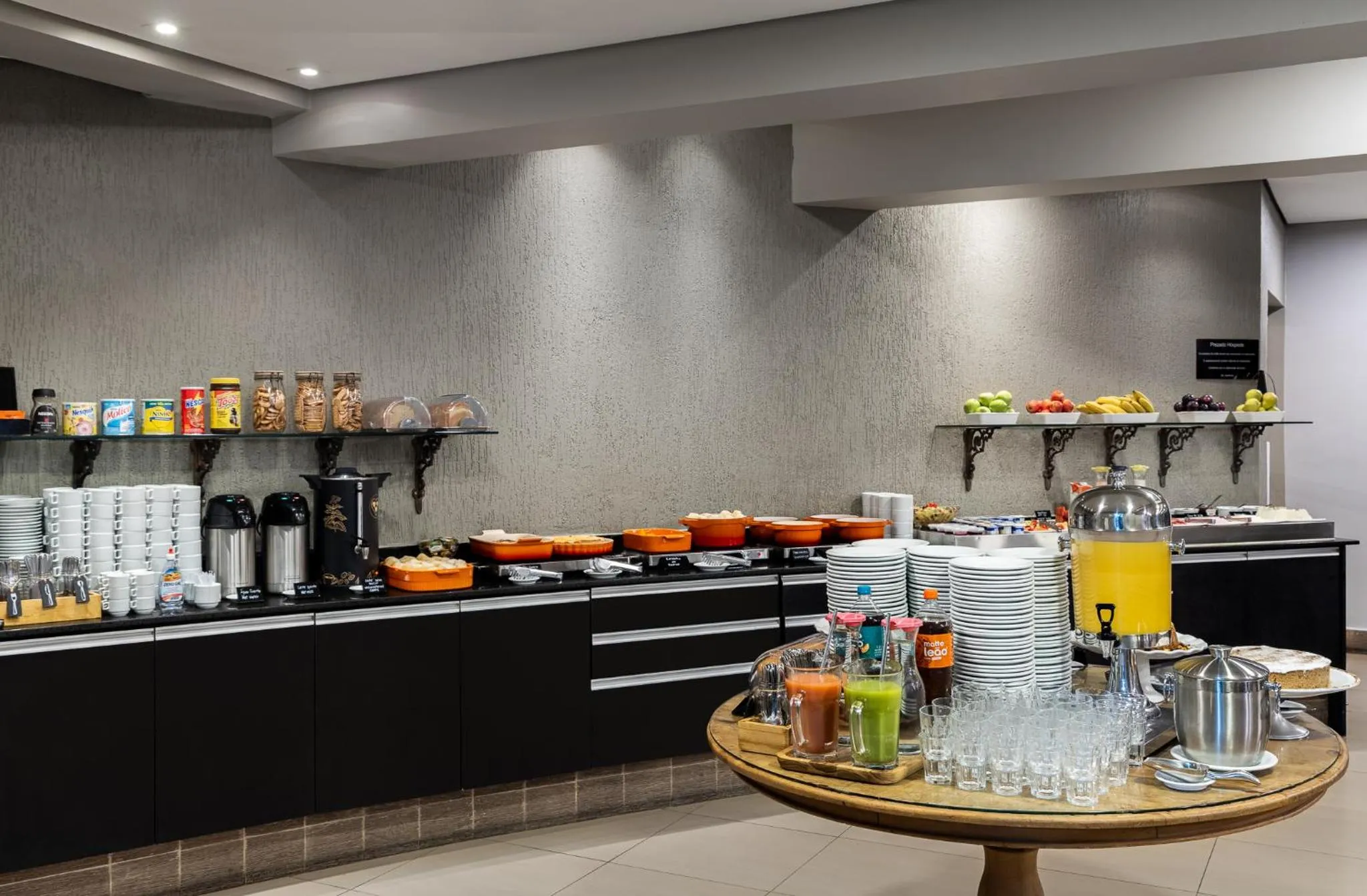 Breakfast in Araçatuba Plaza Hotel