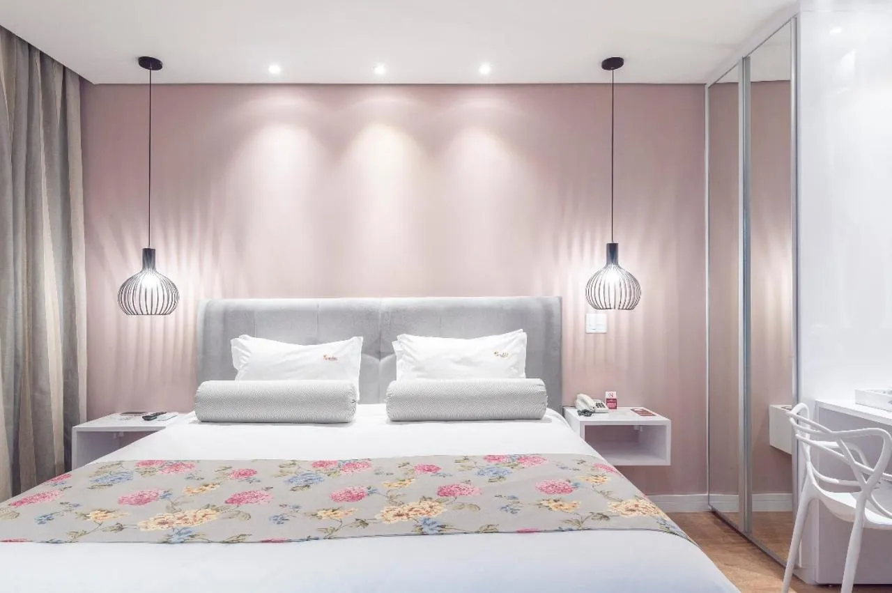 Bedroom, Bed in Araçatuba Plaza Hotel