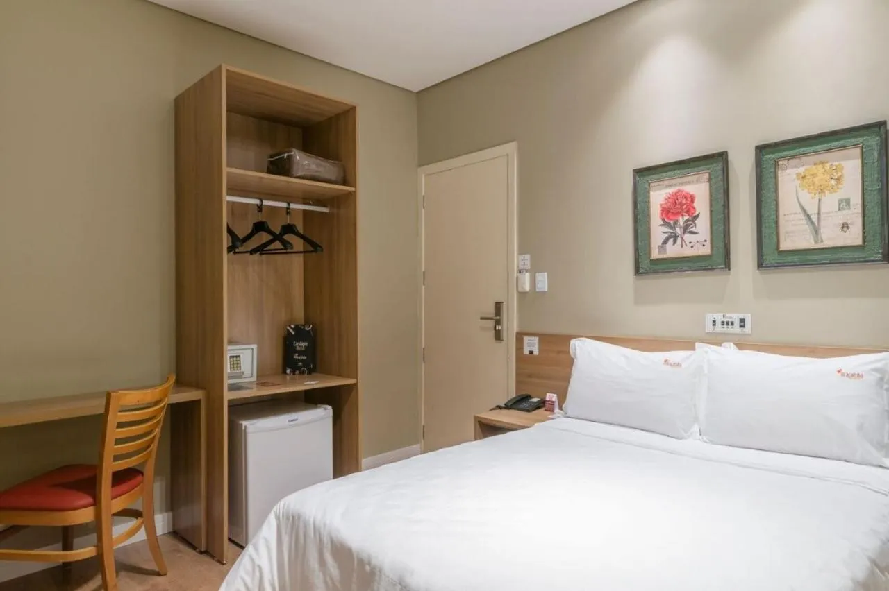 Bedroom, Bed in Araçatuba Plaza Hotel