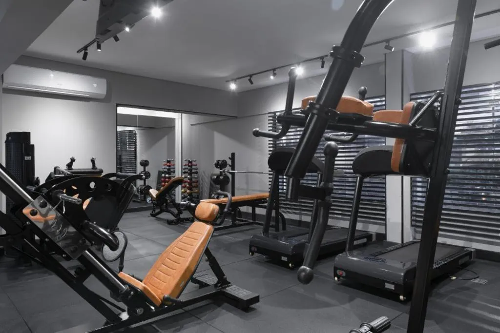 Fitness centre/facilities in Araçatuba Plaza Hotel