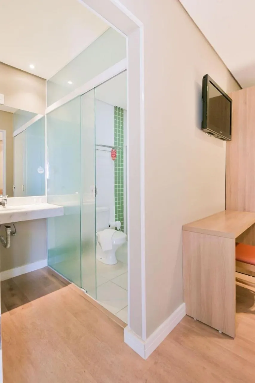 Bathroom in Araçatuba Plaza Hotel