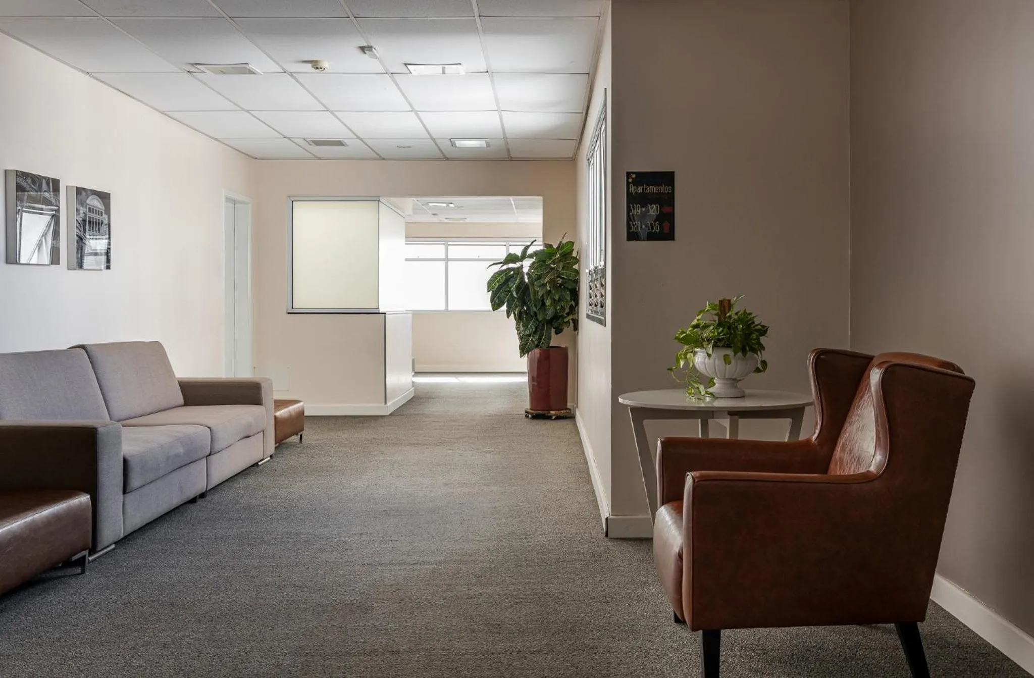 Lobby or reception in Araçatuba Plaza Hotel