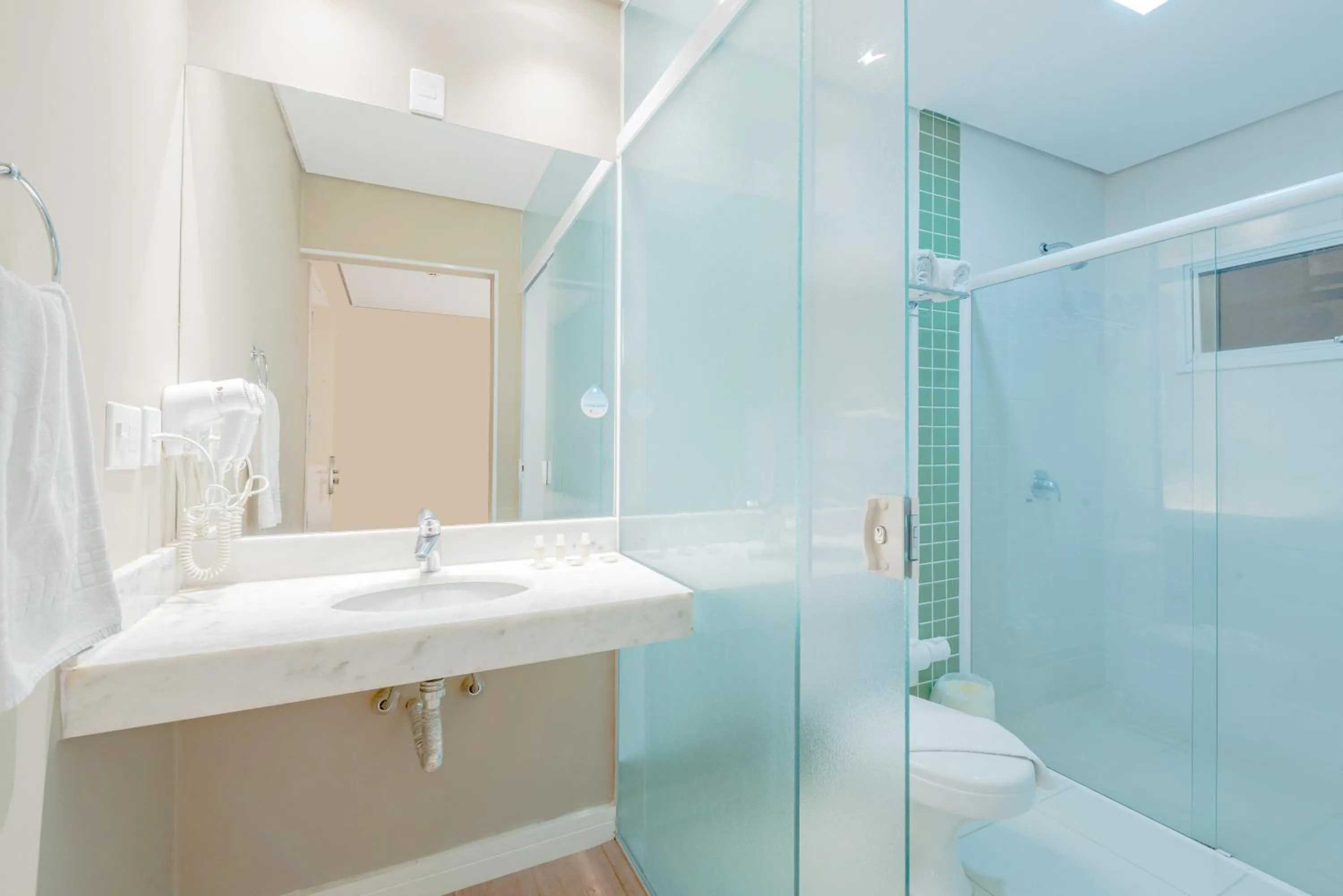 Bathroom in Araçatuba Plaza Hotel