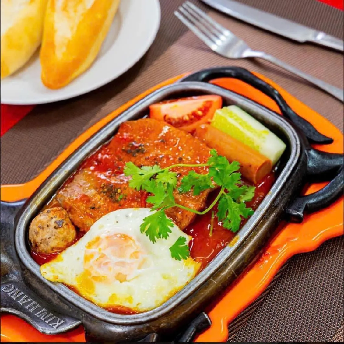 Breakfast in Bình Minh Hotel