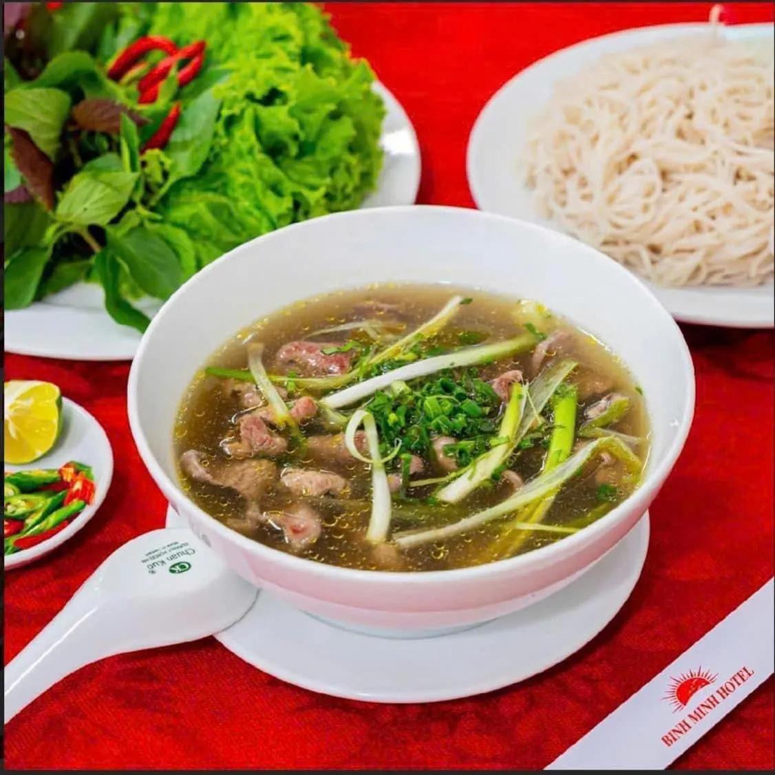 Breakfast in Bình Minh Hotel