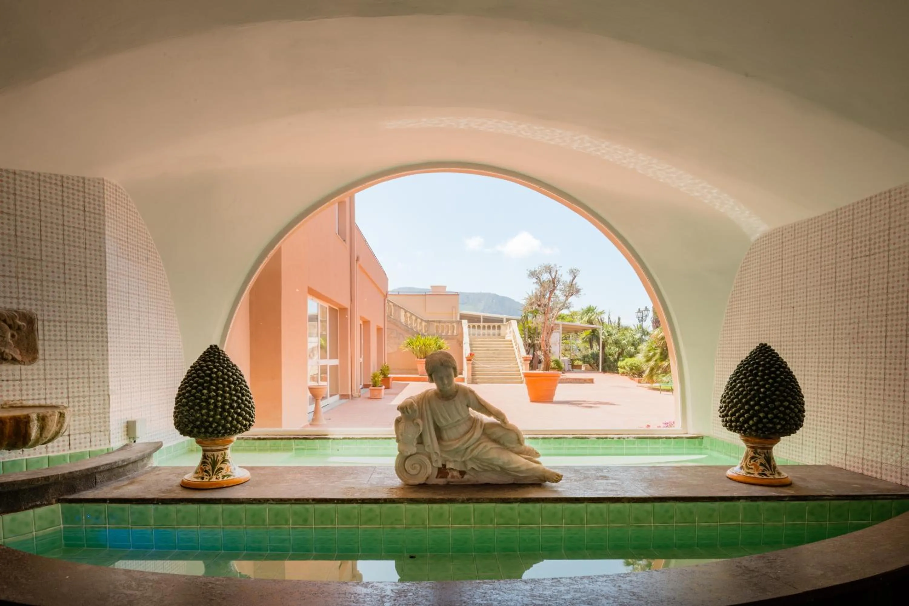 Lobby or reception in TH Cinisi - Florio Park Hotel