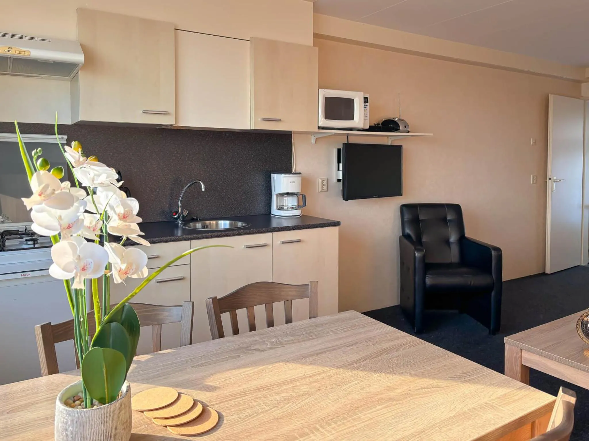 TV and multimedia in VISSERSLUST Rooms, Apartments and Houseboats