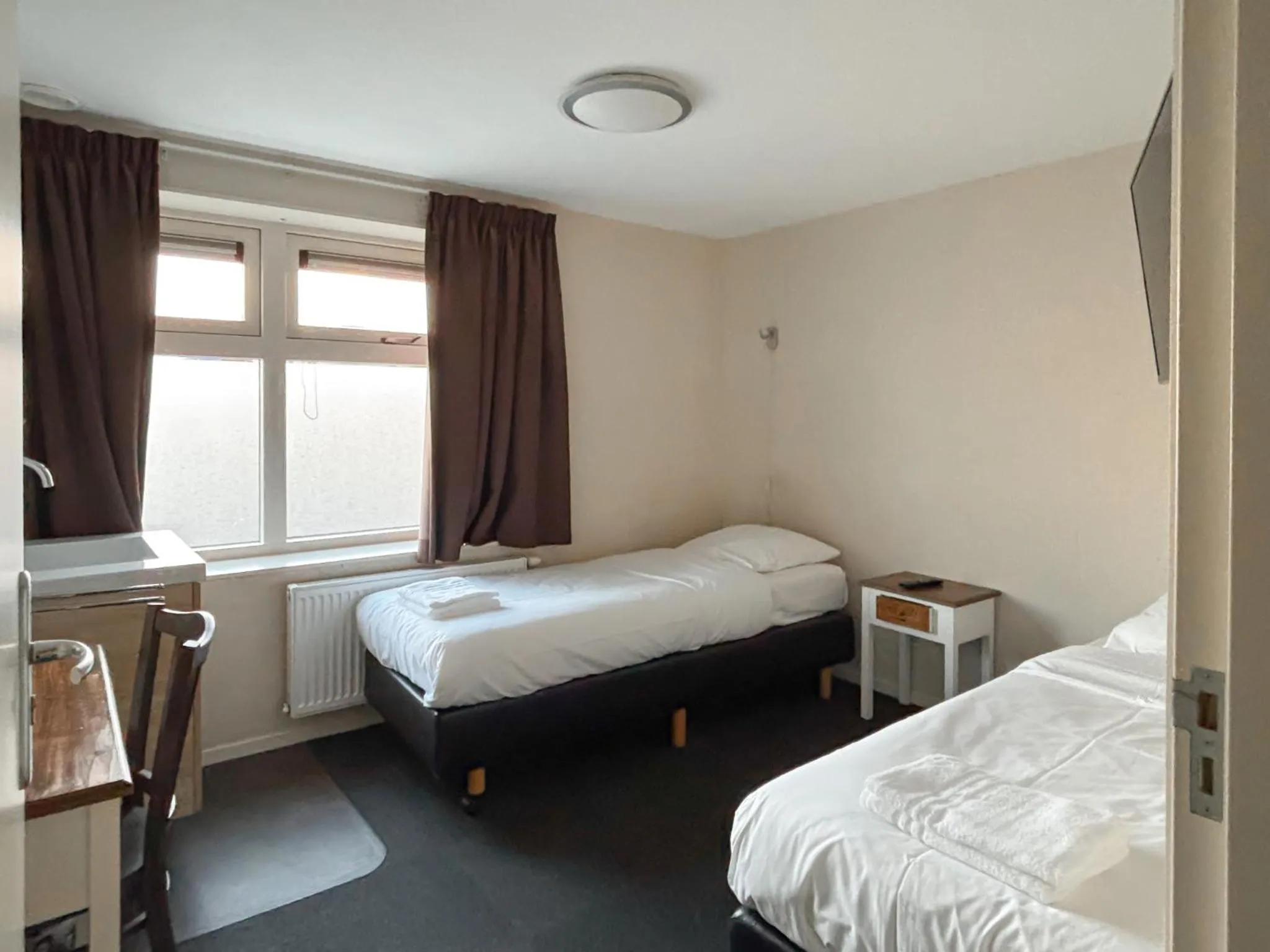 Bed in VISSERSLUST Rooms, Apartments and Houseboats