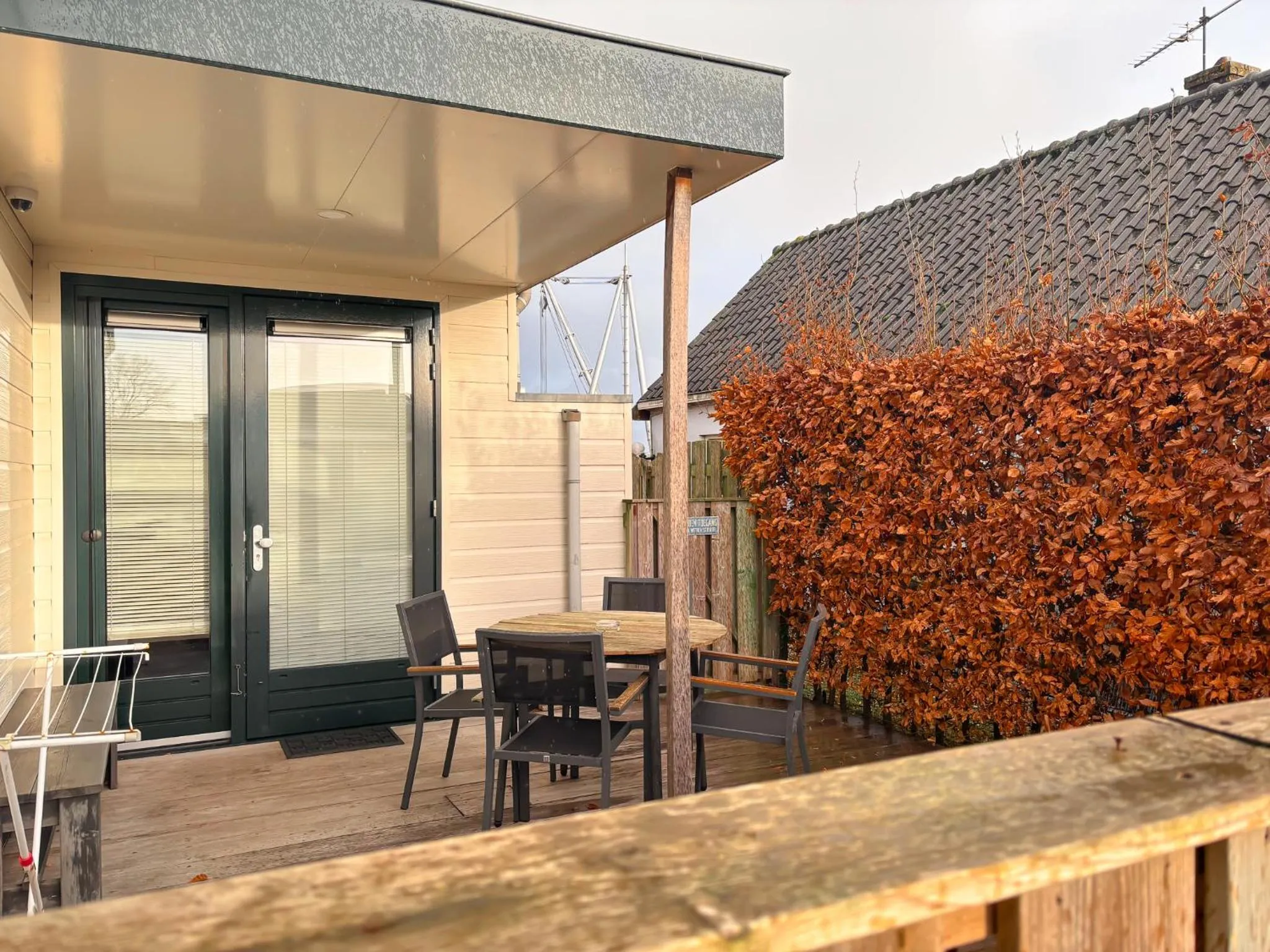 Balcony/Terrace in VISSERSLUST Rooms, Apartments and Houseboats