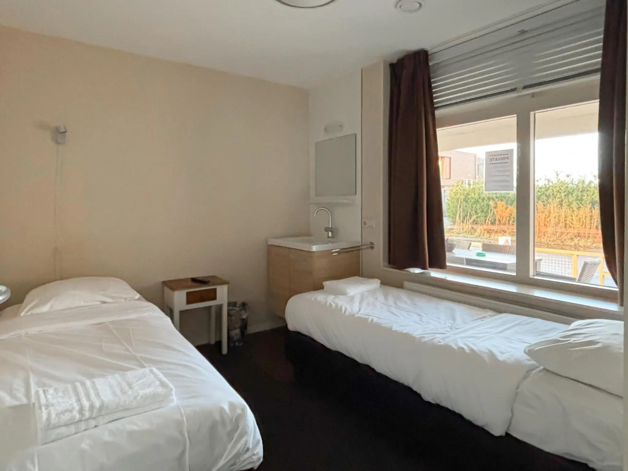 Bed in VISSERSLUST Rooms, Apartments and Houseboats